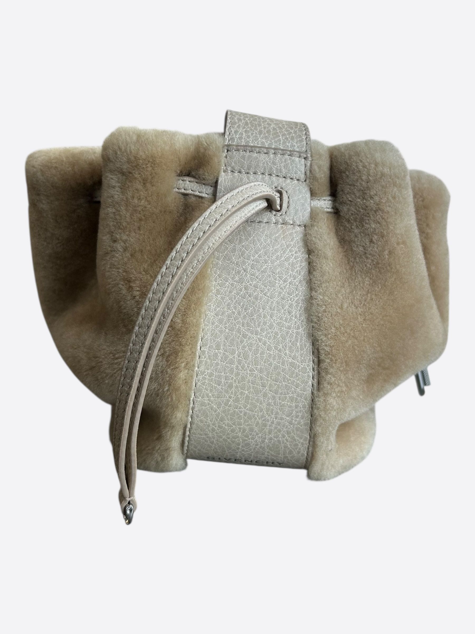 Givenchy Givenchy Brown Fur Pumpkin Bucket Bag Size ONE SIZE - 2 Thumbnail