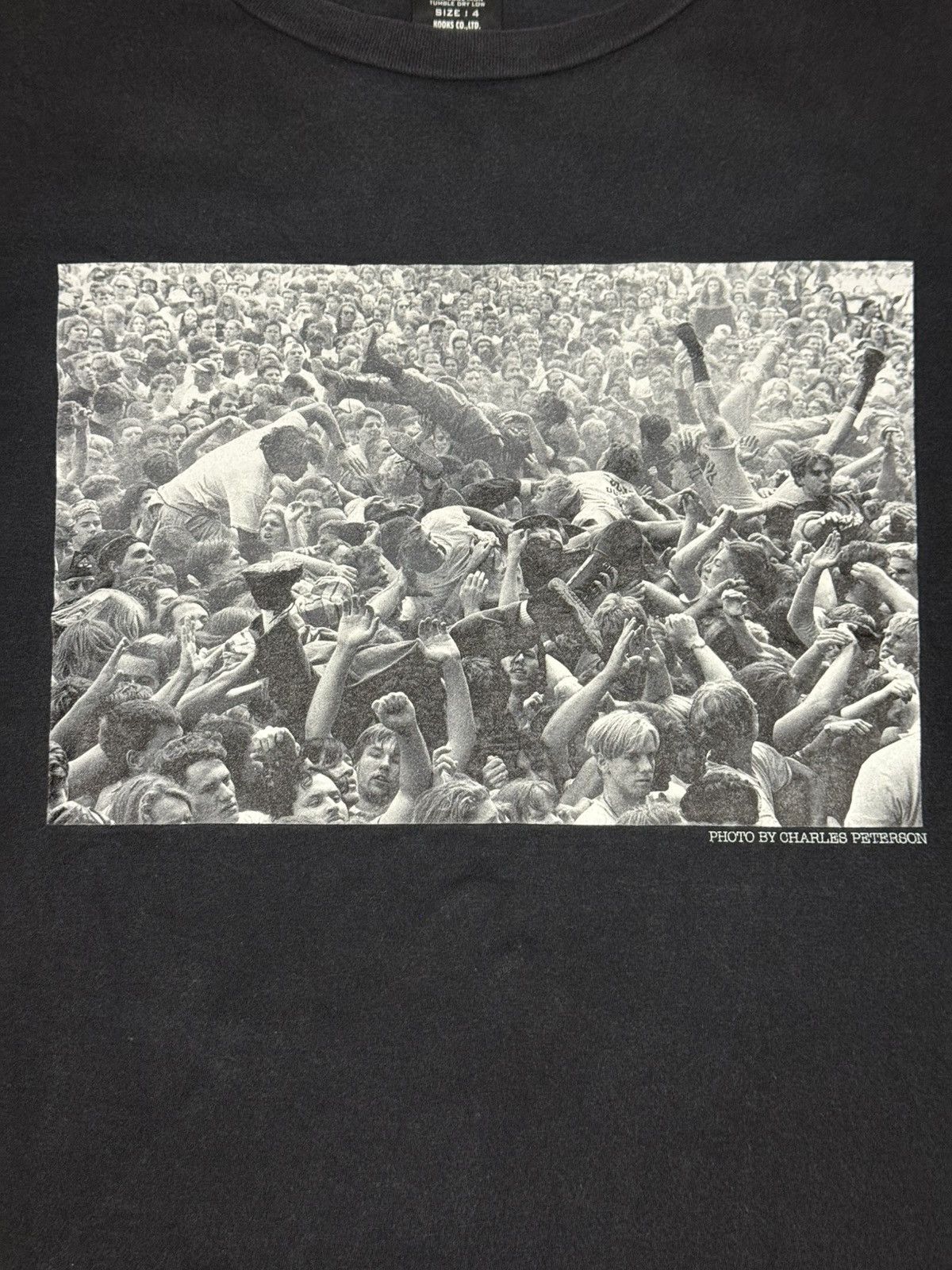 Number (N)ine Number (N)ine AW09 Mosh Pit Tee Charles Peterson Size US L / EU 52-54 / 3 - 3 Thumbnail