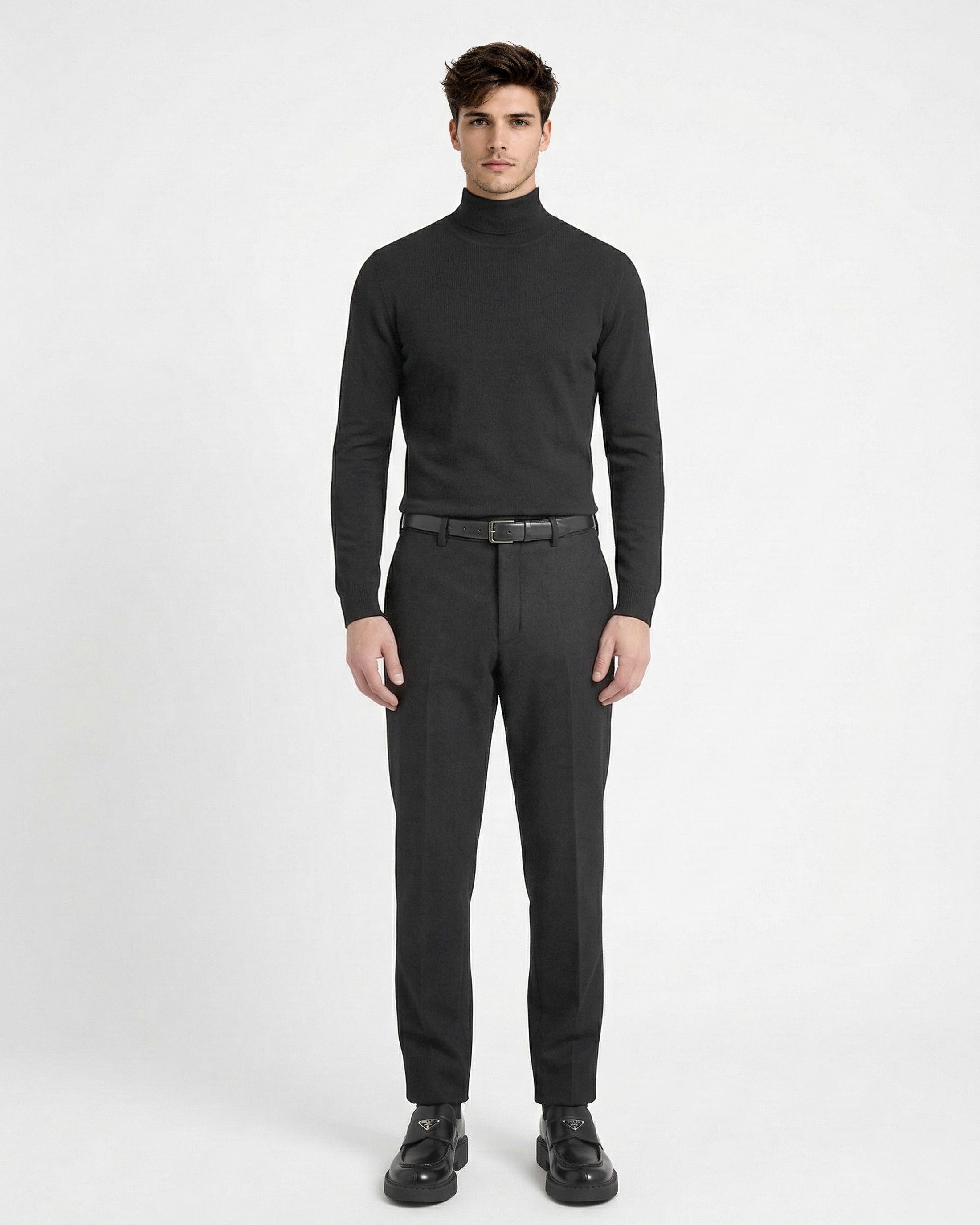 Prada Heavy Virgin Wool Pants Size US 34 / EU 50 - 2 Thumbnail