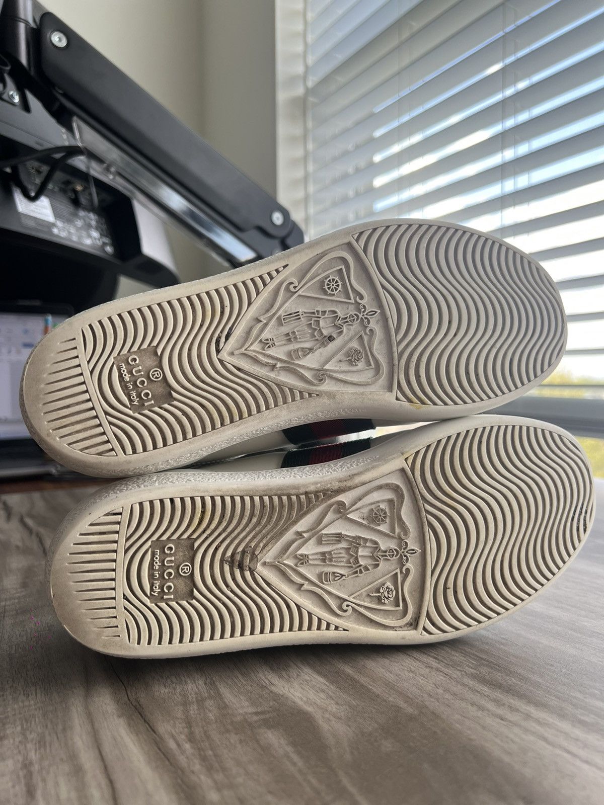 Gucci Doraemon x Gucci Ace Ivory Devil Patch Size 7 (EU 37) Womens Size US 7 / IT 37 - 9 Thumbnail