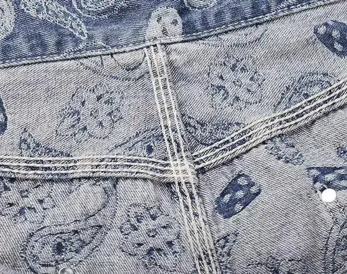 Japanese Brand 20SS Indigo Union Japan Denim Bandana Shorts Size US 32 / EU 48 - 3 Thumbnail