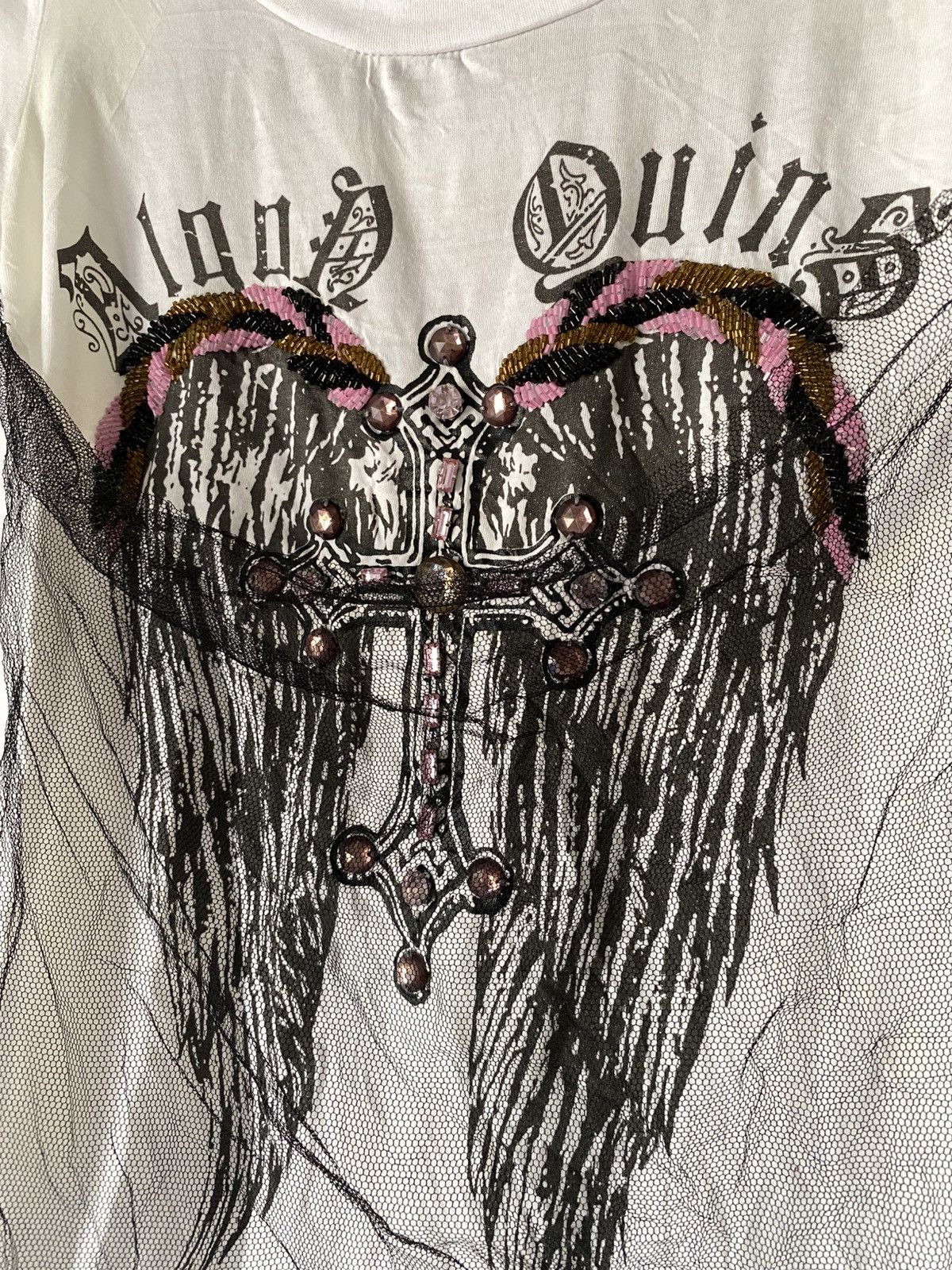 If Six Was Nine Algonquins Gothic Double Layer Tshirt Size M / US 6-8 / IT 42-44 - 5 Thumbnail