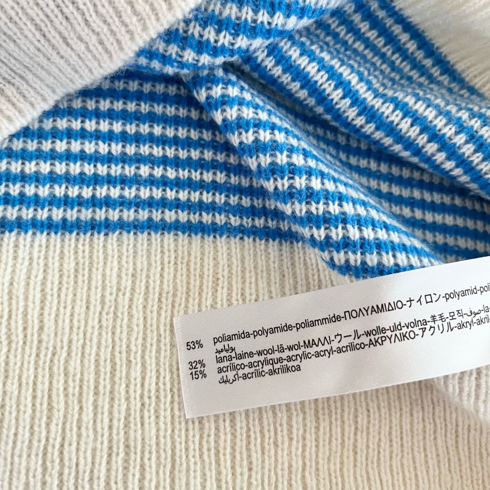 Zara Zara soft knit stripe funnel neck sweater size XL Size XL / US 12-14 / IT 48-50 - 10 Thumbnail