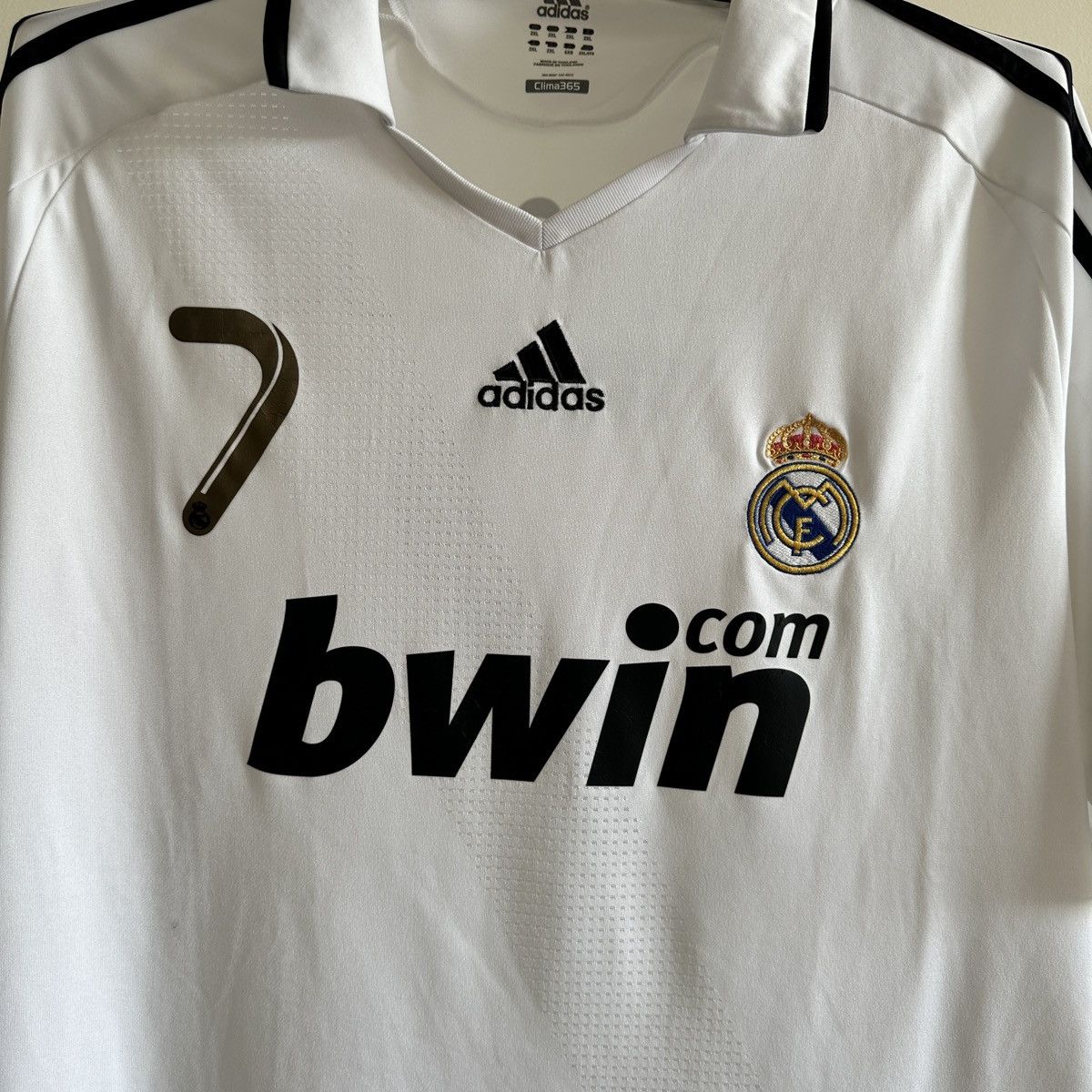 Adidas × Vintage 2008 Real Madrid Cristiano Ronaldo Soccer Jersey Home XXL Size US XXL / EU 58 / 5 - 3 Thumbnail