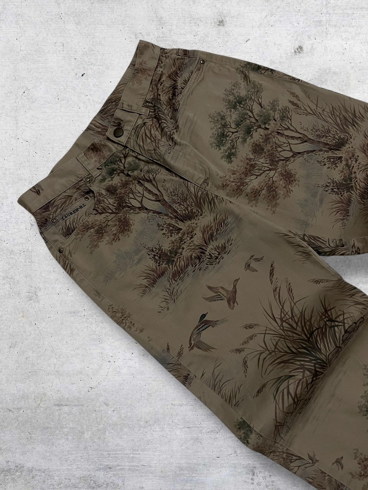 Polo Ralph Lauren POLO RALPH LAURENT VINTAGE DESIGNER 90S FETITE FOREST PANT Size US 29 - 5 Thumbnail
