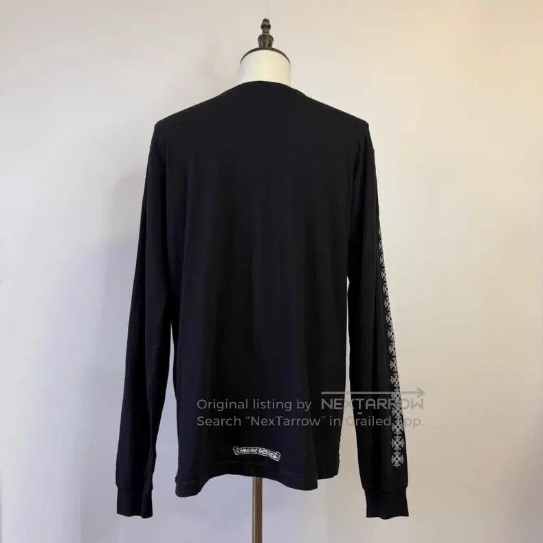Chrome Hearts CHROME HEARTS Size XL Black cross long sleeve Size US XL / EU 56 / 4 - 2 Thumbnail