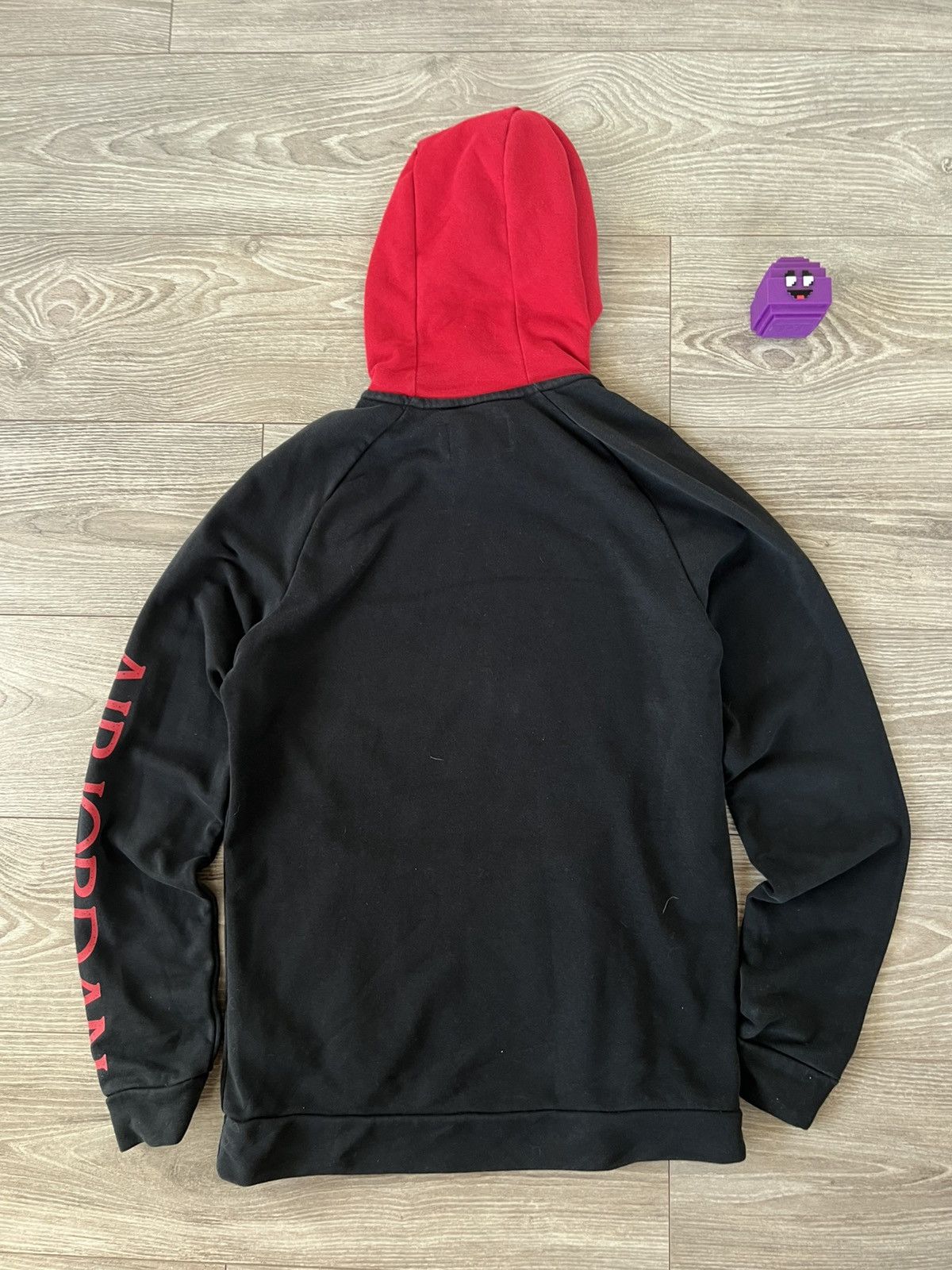 Jordan Brand Nike Air Jordan Jumpman Big Logo Red/Black Drill Y2k Hoodie Size US M / EU 48-50 / 2 - 17 Thumbnail