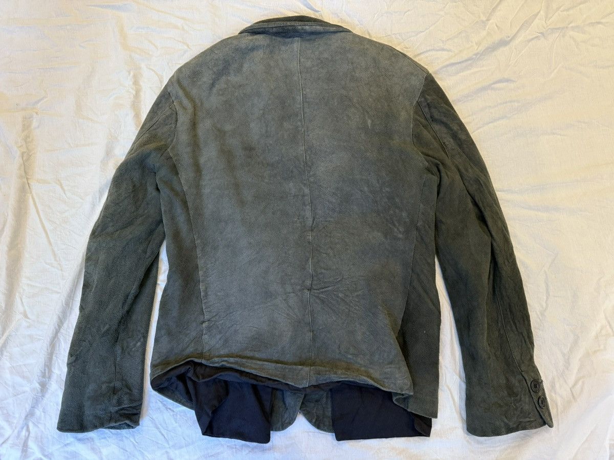 Paul Harnden Shoemakers Green chamois pocket blazer Size US L / EU 52-54 / 3 - 4 Thumbnail
