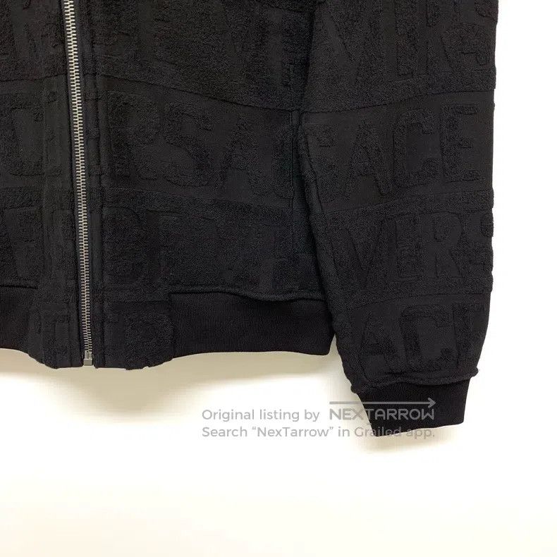 Versace Versace Black hooded zip jacket Size US L / EU 52-54 / 3 - 6 Thumbnail