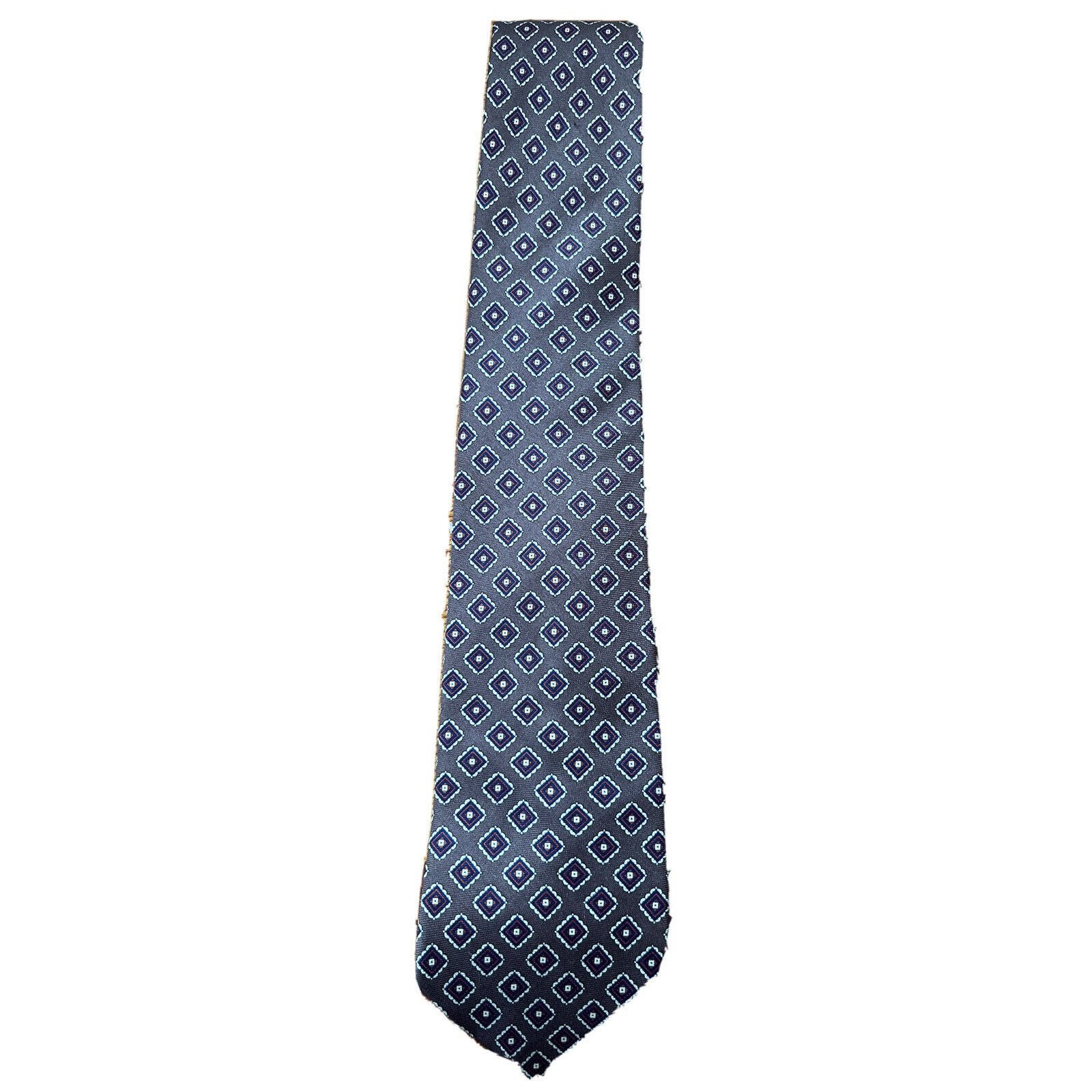 Other david martin menswear vintage brown geometric silk necktie Size ONE SIZE - 1 Thumbnail