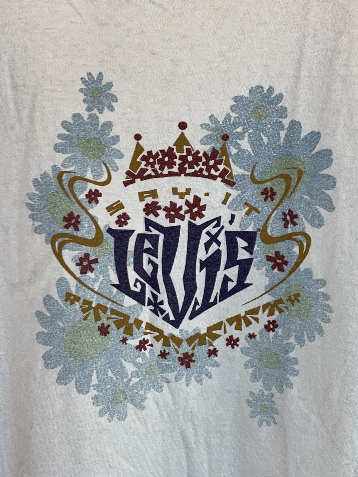 Levi's × Vintage *RARE* Vintage Levi’s Peace Art Single Stitch USA-Made Shirt Size US XL / EU 56 / 4 - 3 Thumbnail