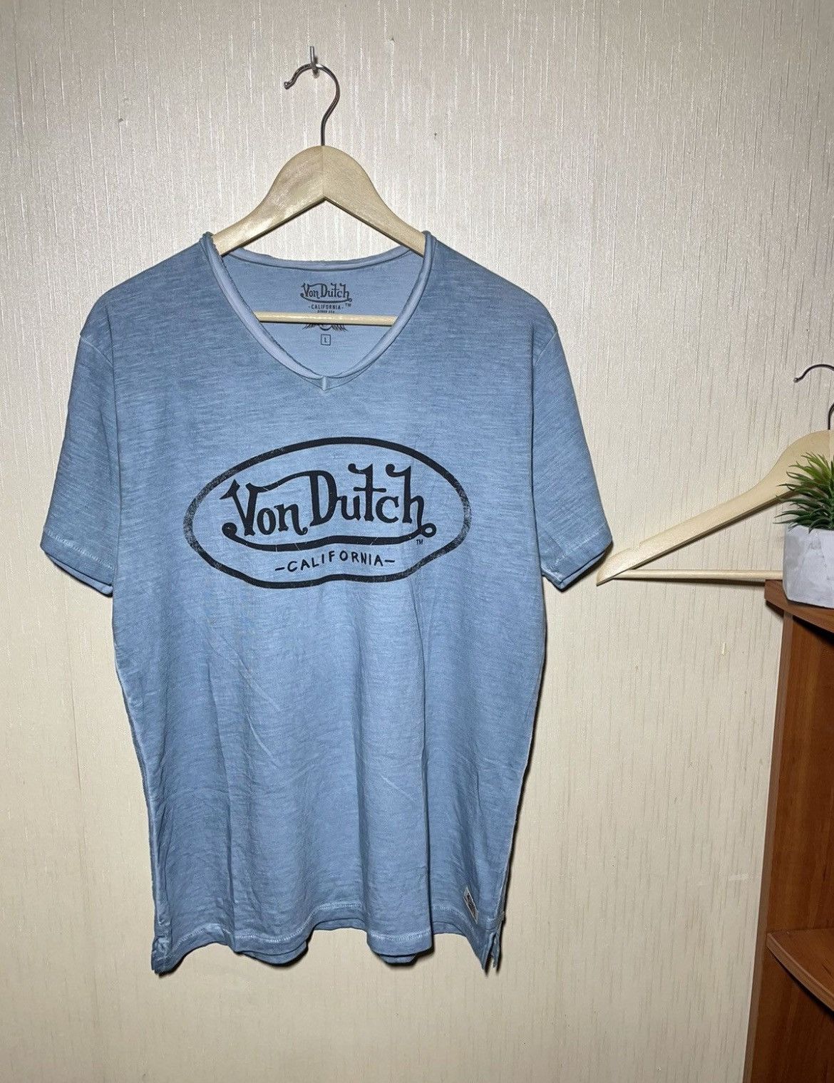 Japanese Brand × Von Dutch Von Dutch Japanese streetwear T shirt Size US L / EU 52-54 / 3 - 1 Thumbnail