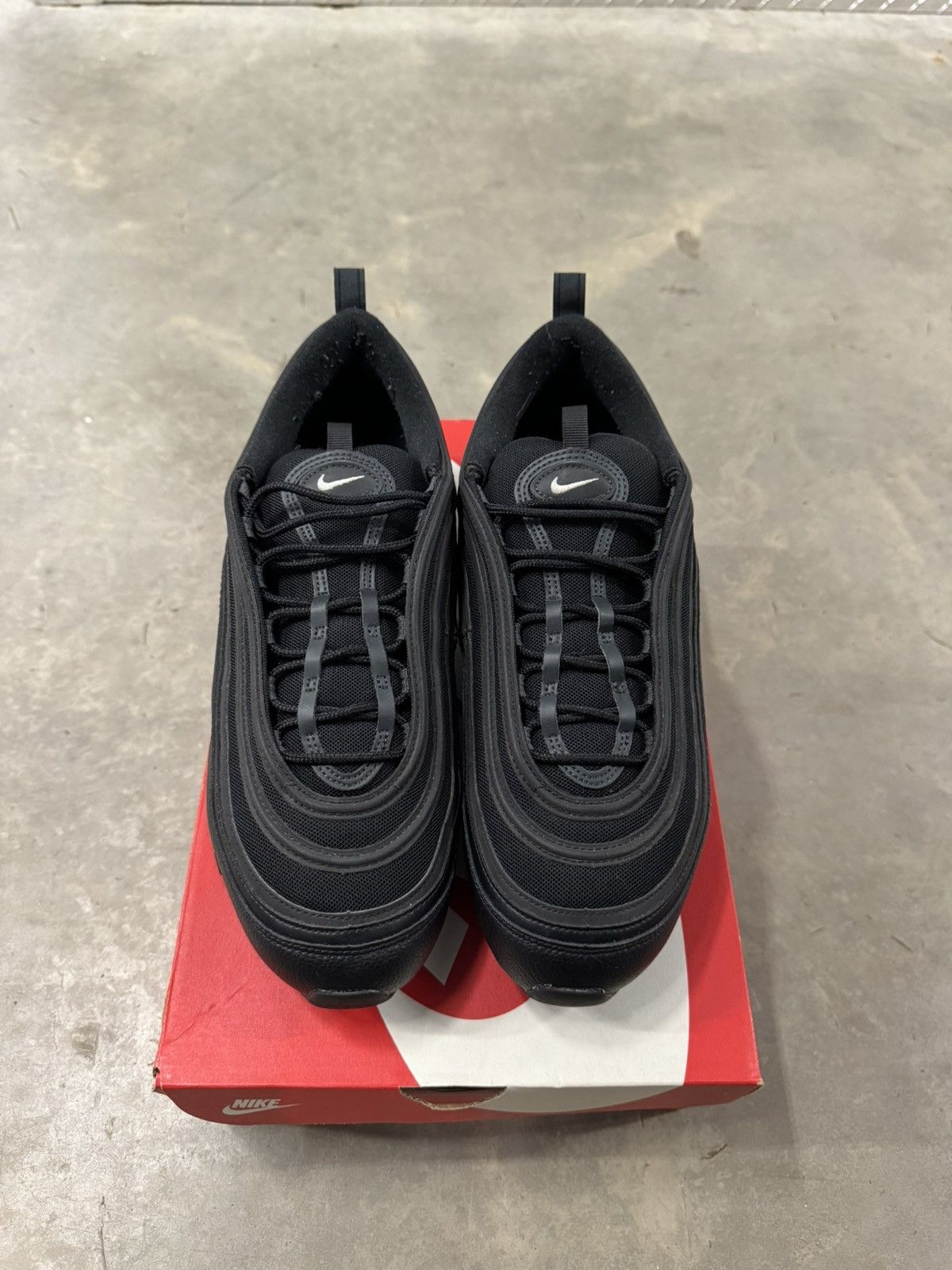 Nike Nike Air Max 97 Black Terry Cloth Size 11 Size US 11 / EU 44 - 4 Thumbnail