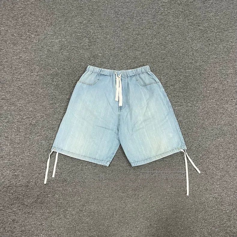 Gucci Gucci Streamer, washed, denim shorts Size US 32 / EU 48 - 1 Thumbnail