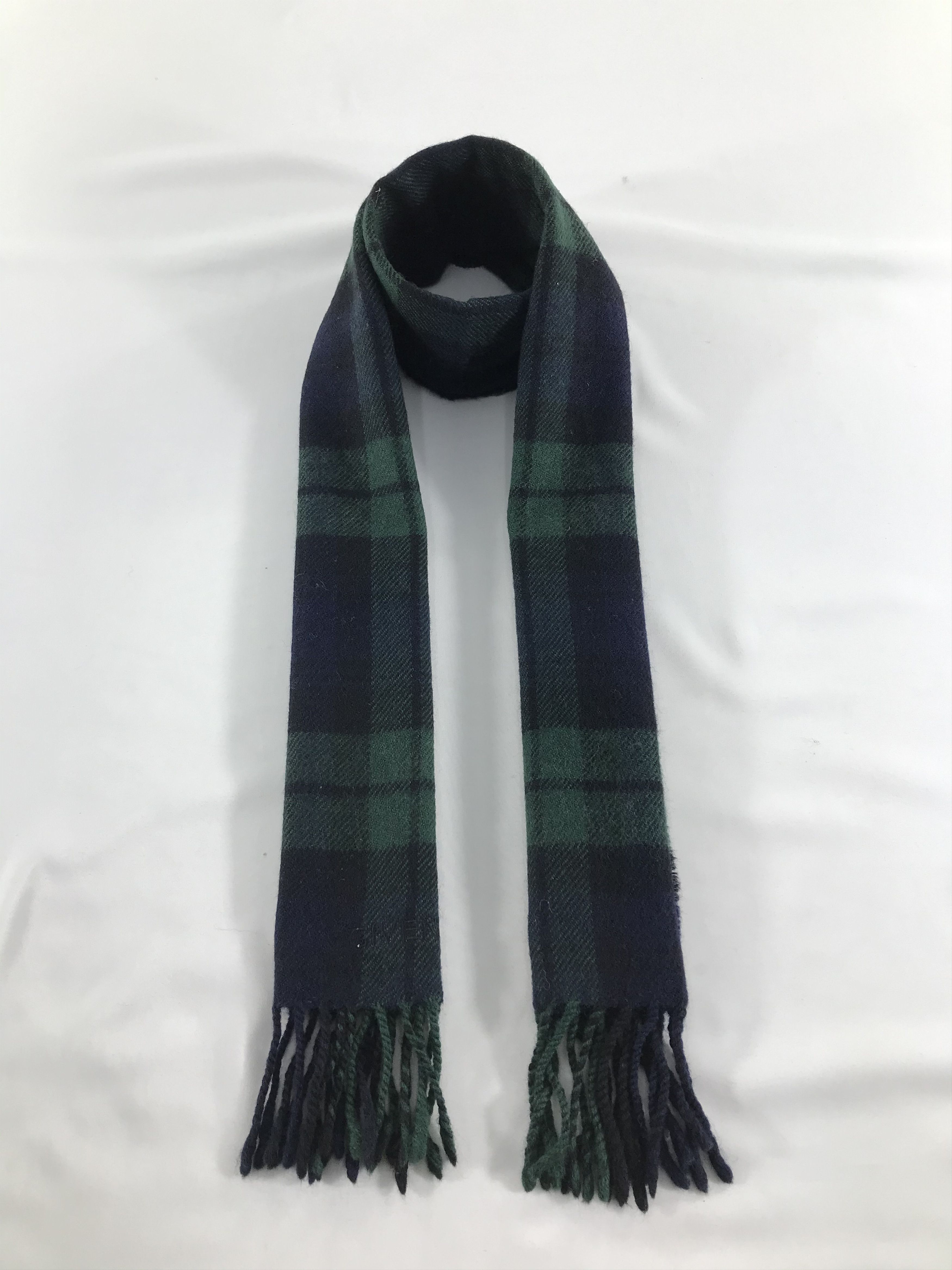 Givenchy Givenchy Tartan Wool Scarf Muffler Neck Wrap V268 Size ONE SIZE - 1 Thumbnail