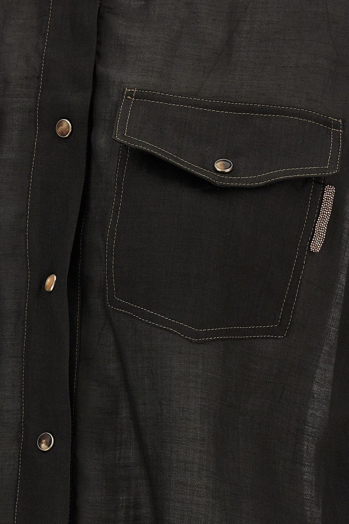 o1w1db10825 Blouse in Black