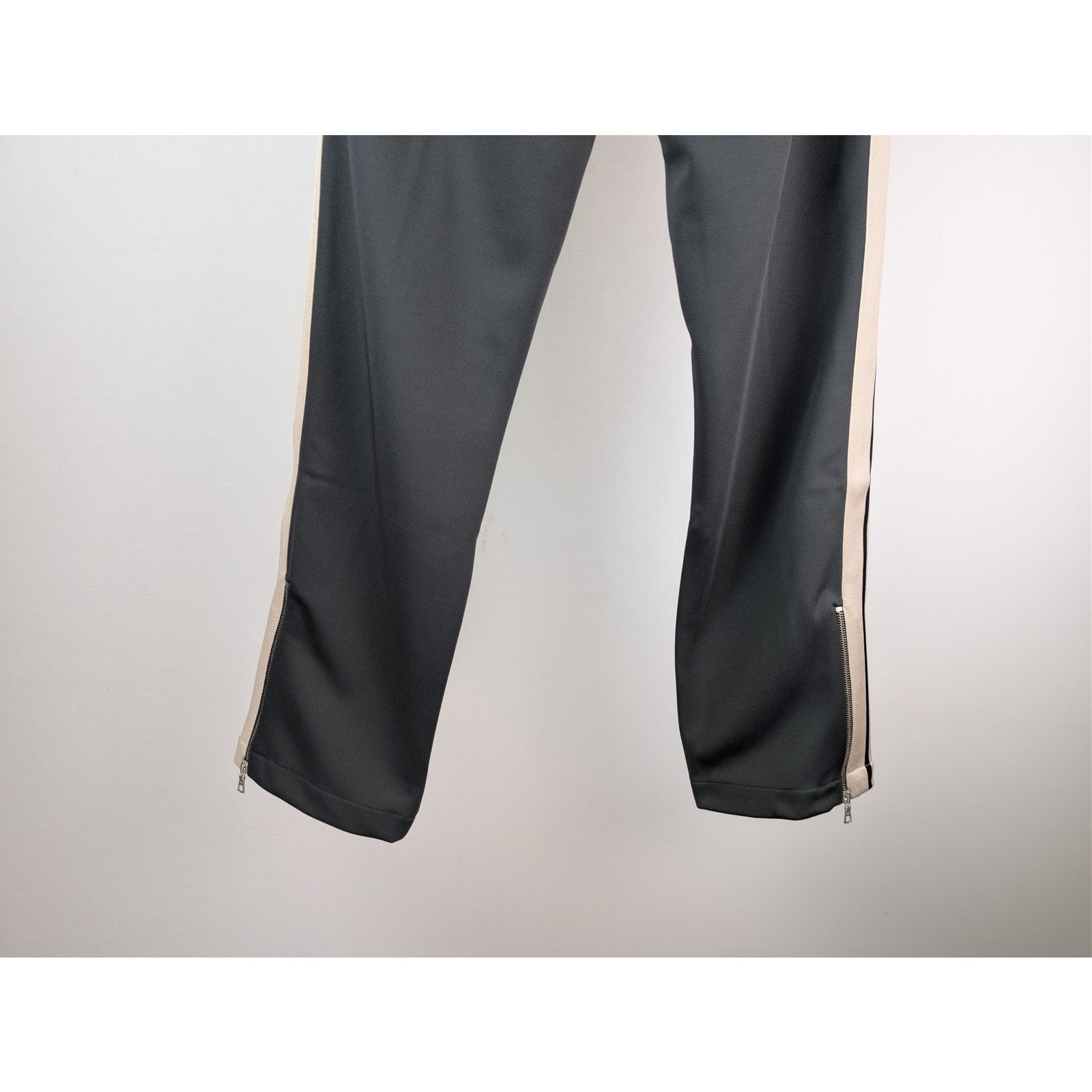Palm Angels o1rshd1 Q:2 / New Classic Track Pants in Dark Grey / White Size US 36 / EU 52 - 12 Thumbnail