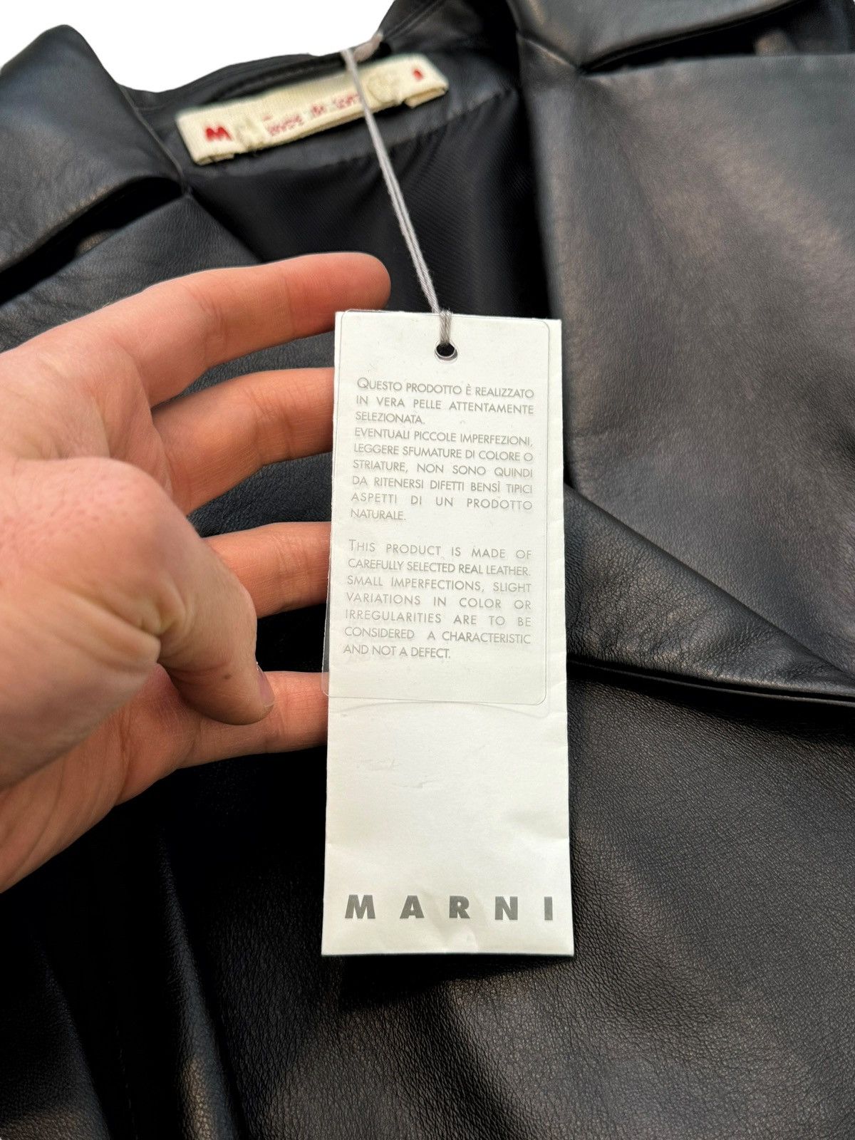 Marni $4,600 Lambskin Leather Wrapped Size XS / US 0-2 / IT 36-38 - 10 Thumbnail
