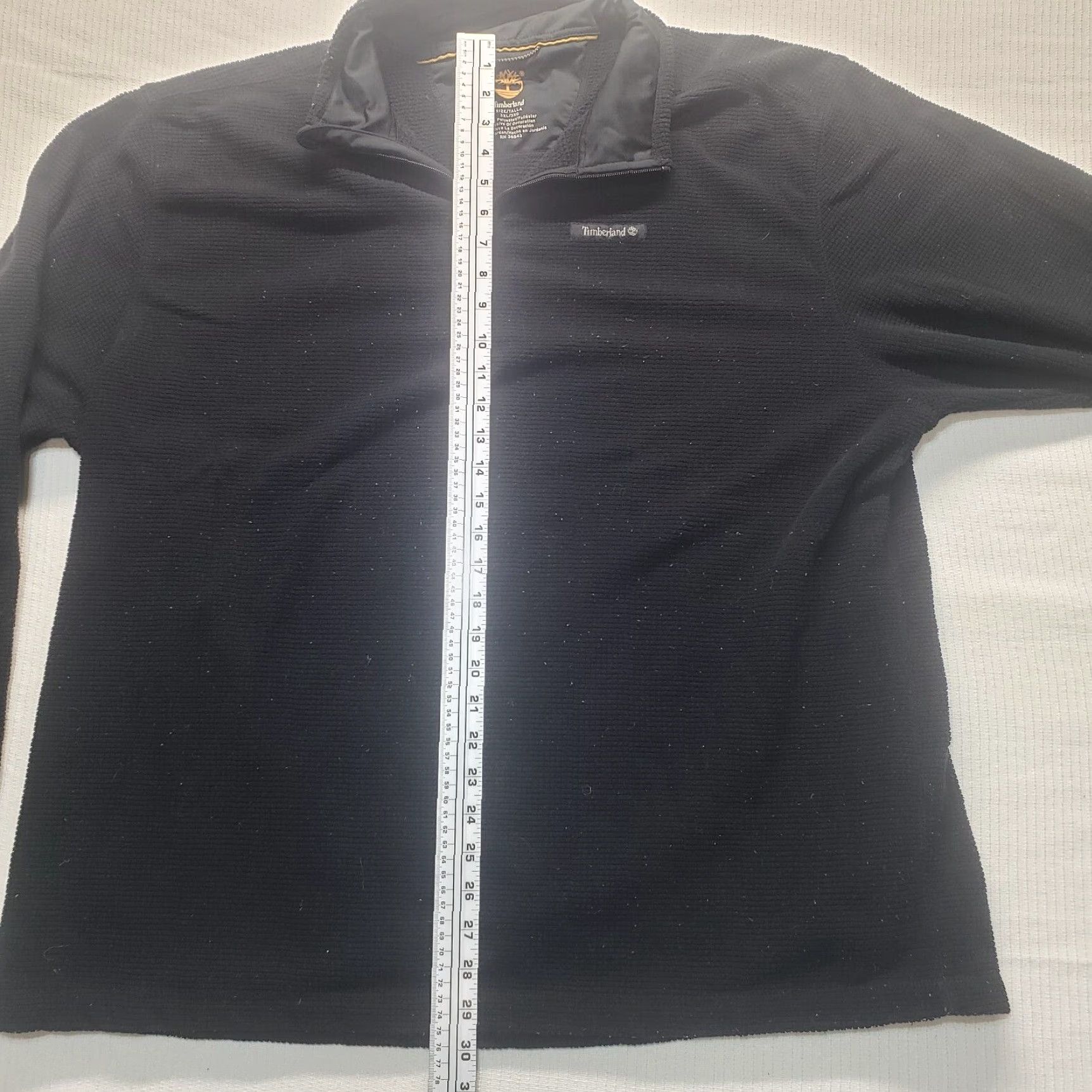 Timberland Timberland Sweater Solid Black 1/4 Zip Long Sleeve Logo Pockets 3XL Mens Pullover Size US XXL / EU 58 / 5 - 6 Thumbnail