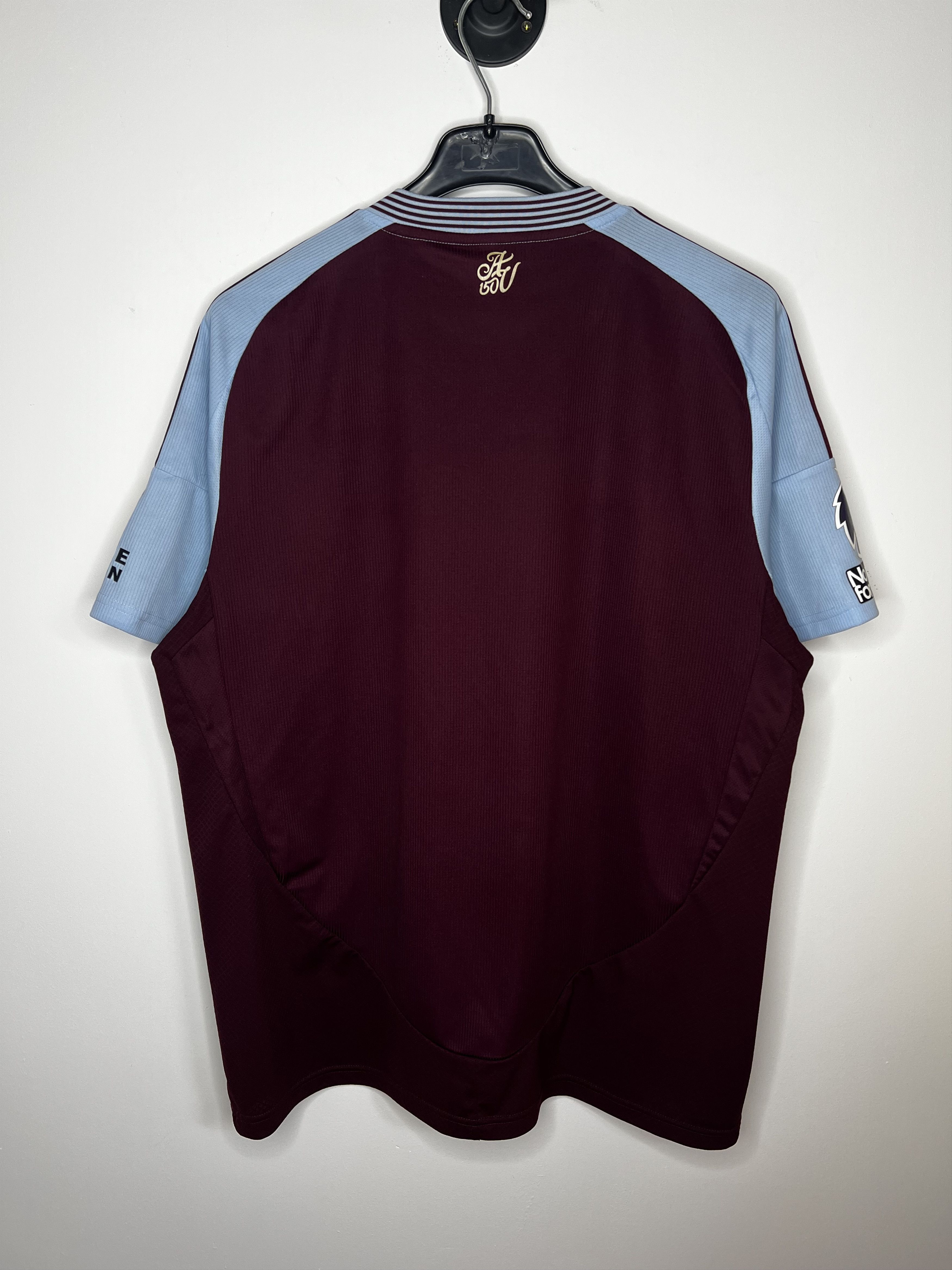 Adidas ASTON VILLA 2024 2025 HOME FOOTBALL SHIRT SOCCER JERSEY Size US XL / EU 56 / 4 - 2 Thumbnail