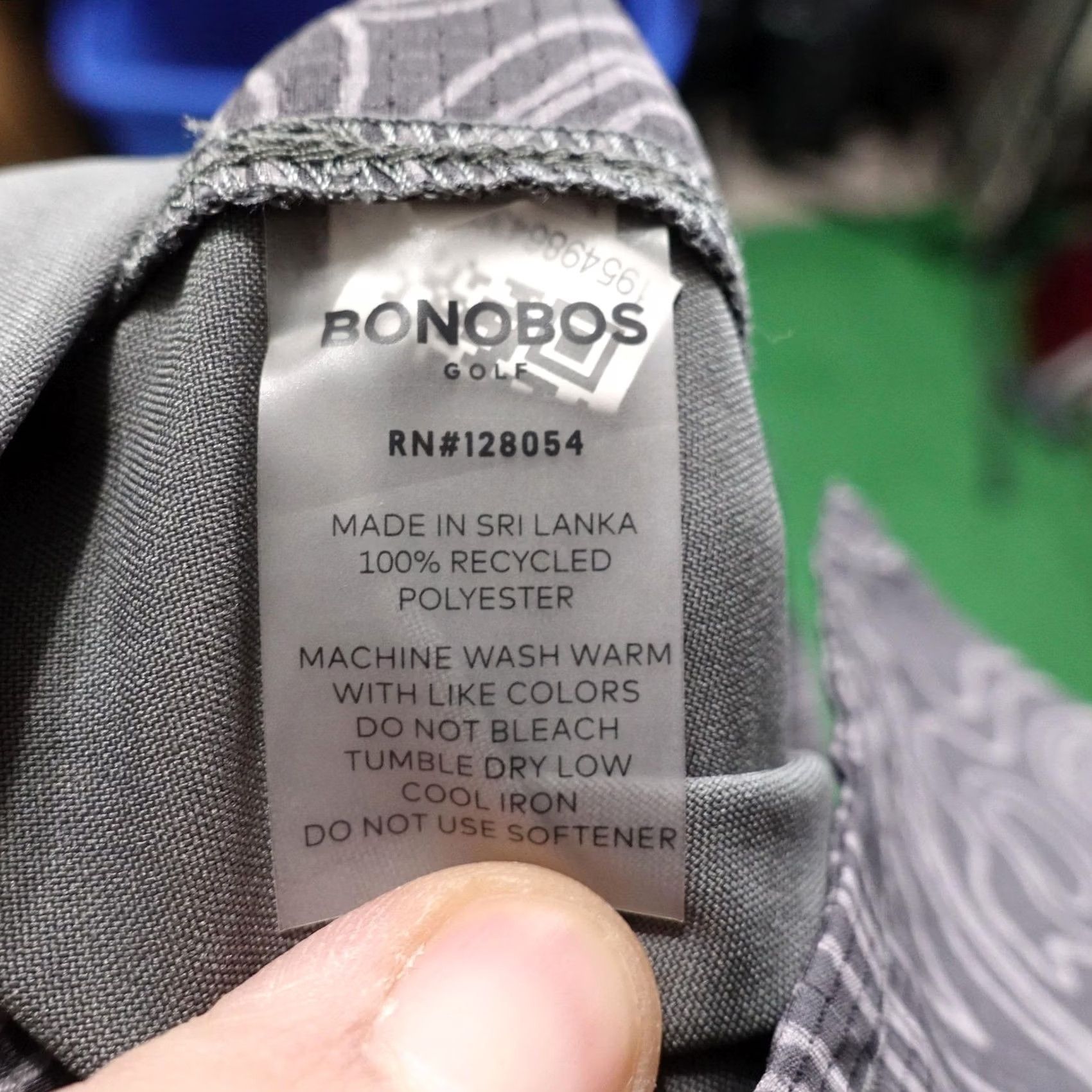 Bonobos Bonobos Golf Shorts Mens 38 Gray Microfiber Polyester Pockets 9 Inseam Bermuda Casual Summer SlasH Pocket Logo Front Zip Fly Belt Loops Size US 38 / EU 54 - 7 Thumbnail