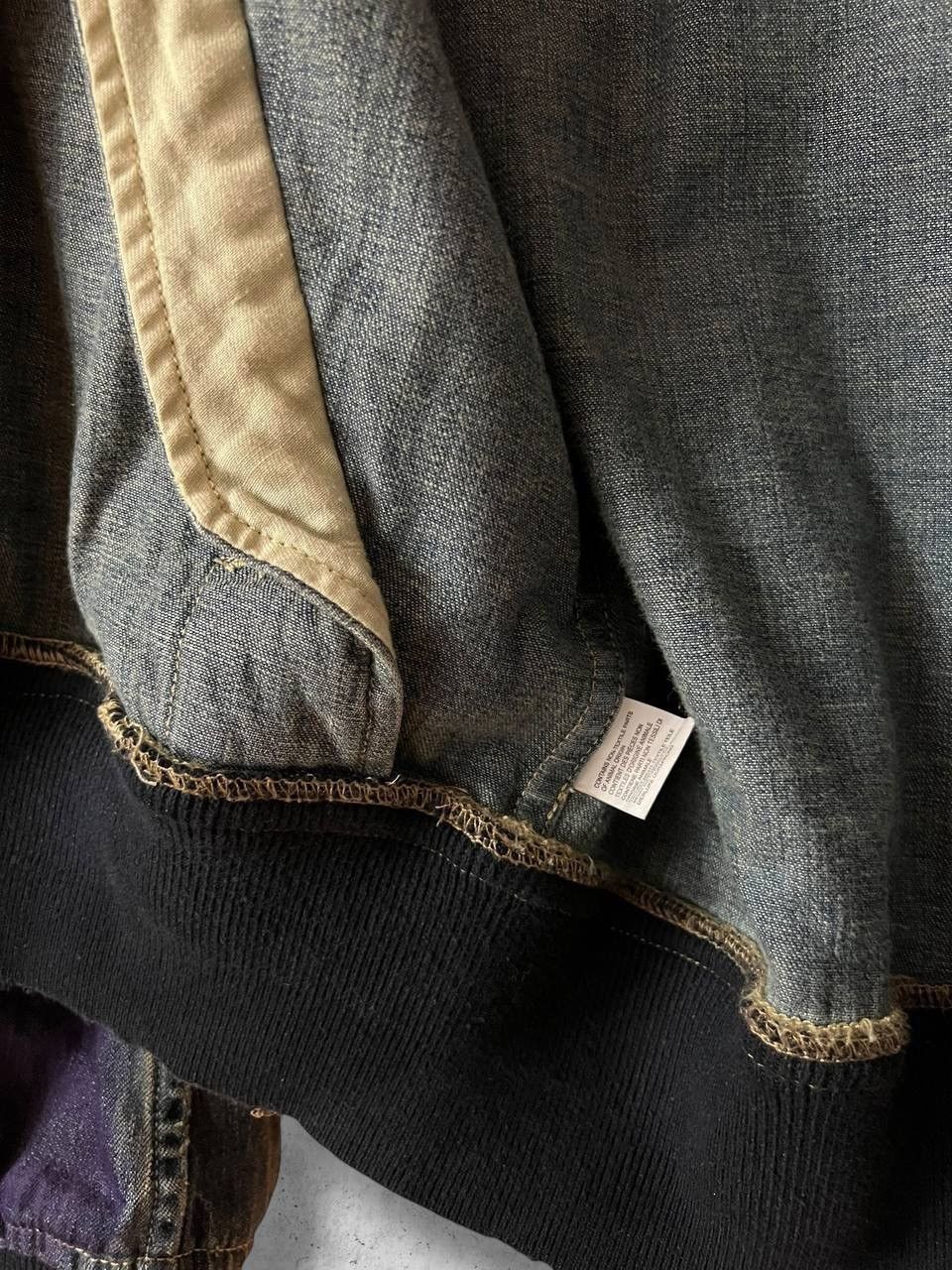 Denim & Supply Ralph Lauren RL Denim & Supply Ralph Lauren Denim Bomber Jacket Painted Size US S / EU 44-46 / 1 - 11 Thumbnail