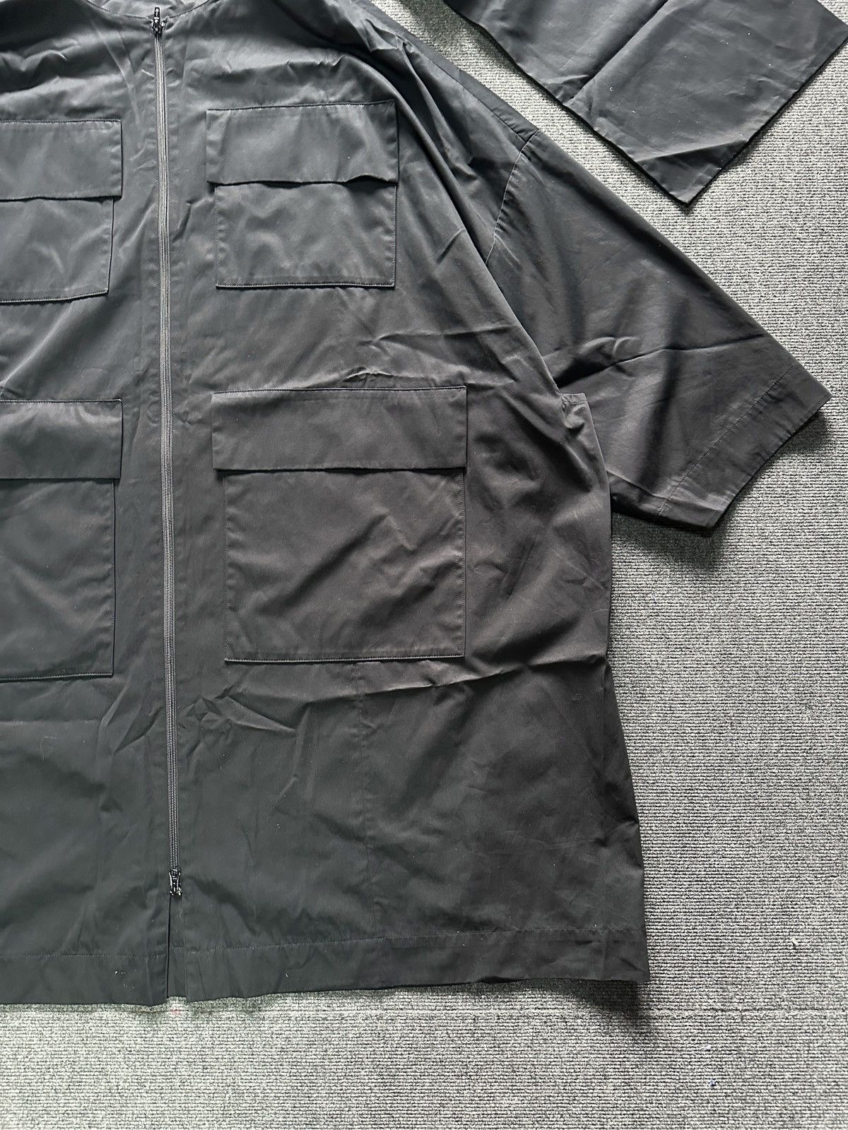 Other CHRISTA DE CAROUGE Avant Garde Black Oversized Coat Jacket Size ONE SIZE - 14 Thumbnail