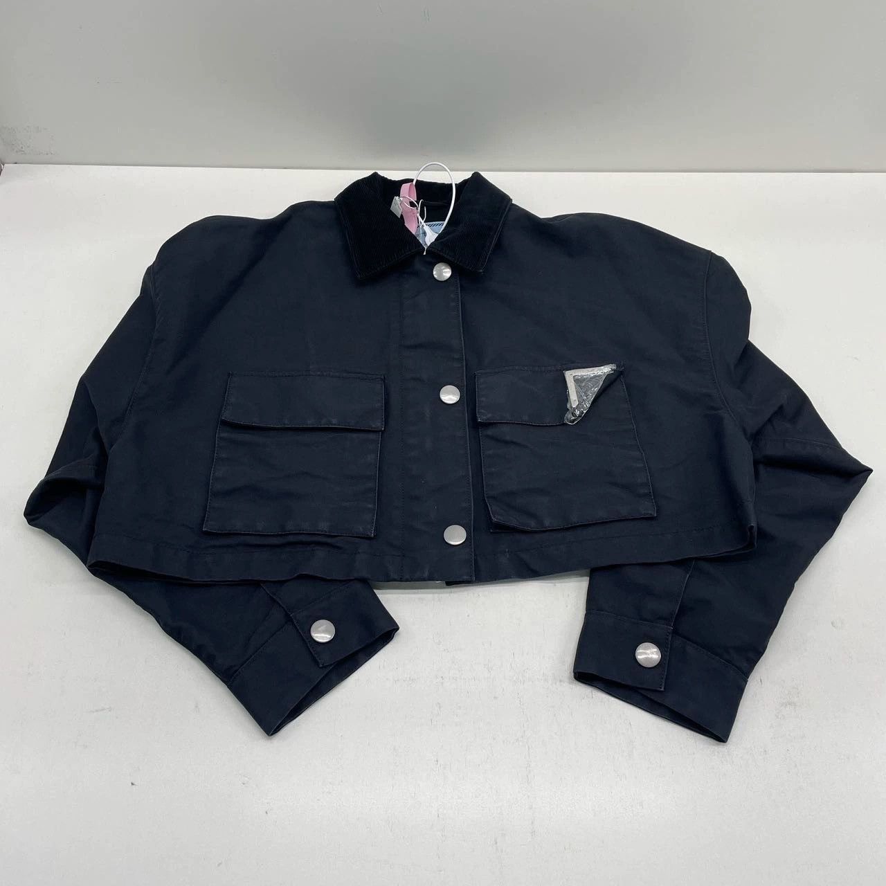 Prada Prada Black Long Sleeve Denim Jacket -2505 Size US M / EU 48-50 / 2 - 1 Thumbnail