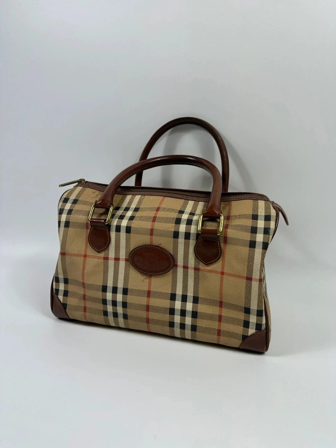 Burberry Burberry's Small Boston Speedy Travel Bag Size ONE SIZE - 1 Thumbnail