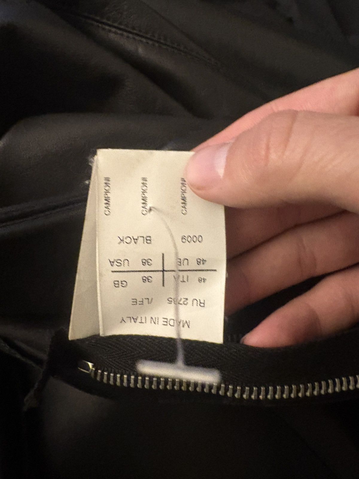 Rick Owens Rick Owens Leather Button Up Jacket Size US S / EU 44-46 / 1 - 9 Thumbnail