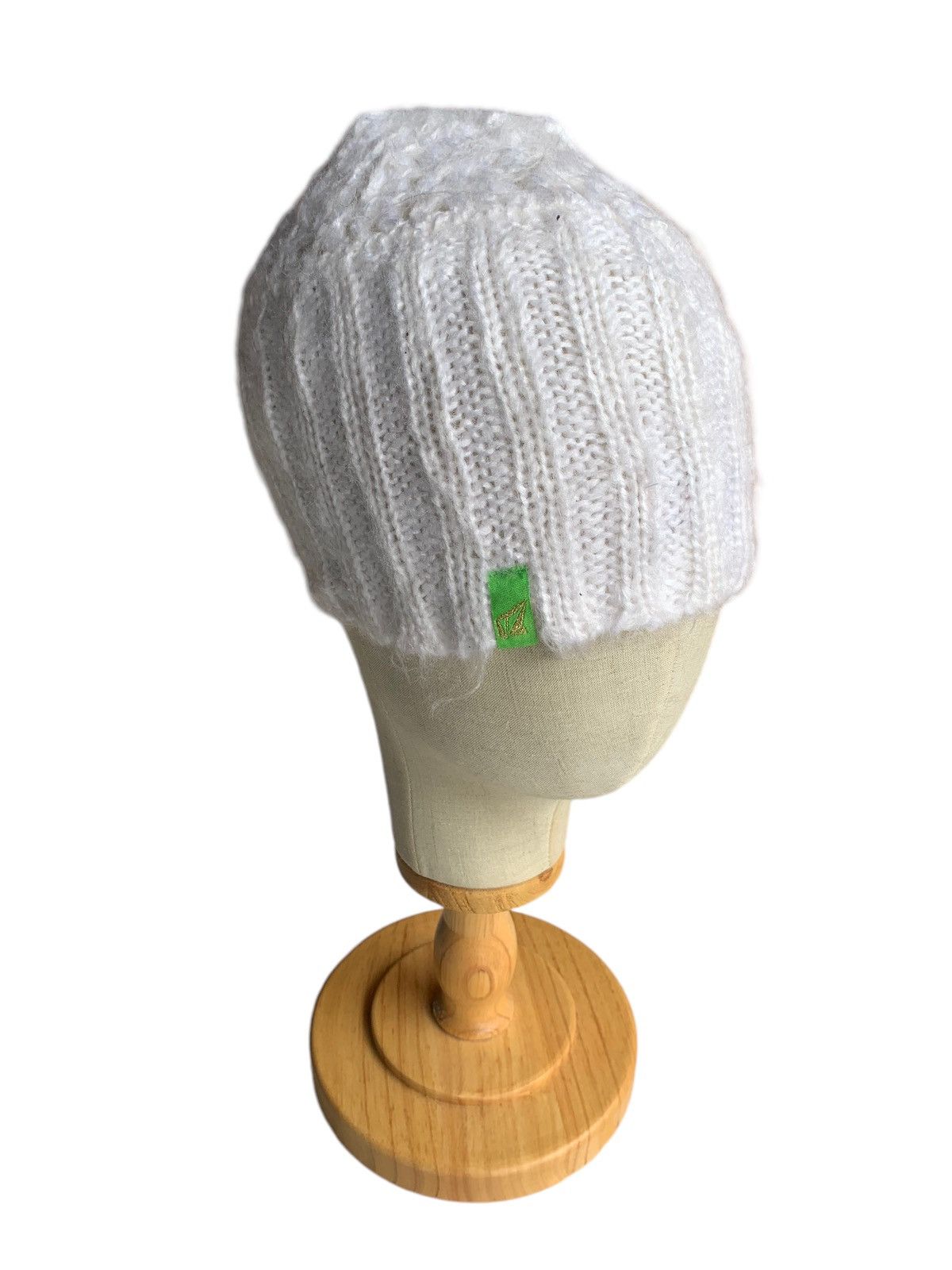 Handmade × Volcom Volcom Handmade Knit crochet Rare Hairy distressed beanie Size ONE SIZE - 5 Thumbnail