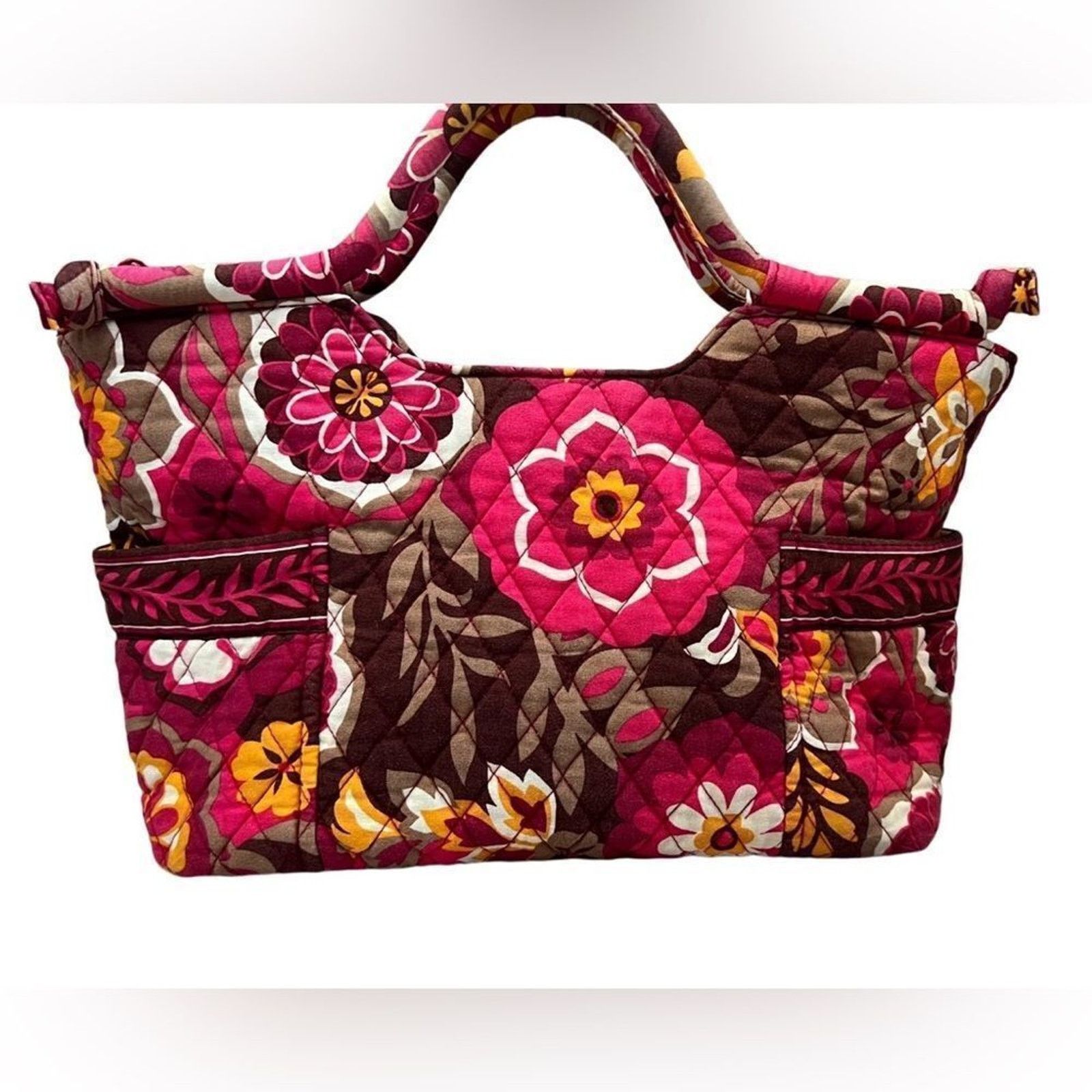 Vera Bradley Vera Bradley Carnaby Floral The Gabby Quilted Tote Handbag Size ONE SIZE - 2 Thumbnail
