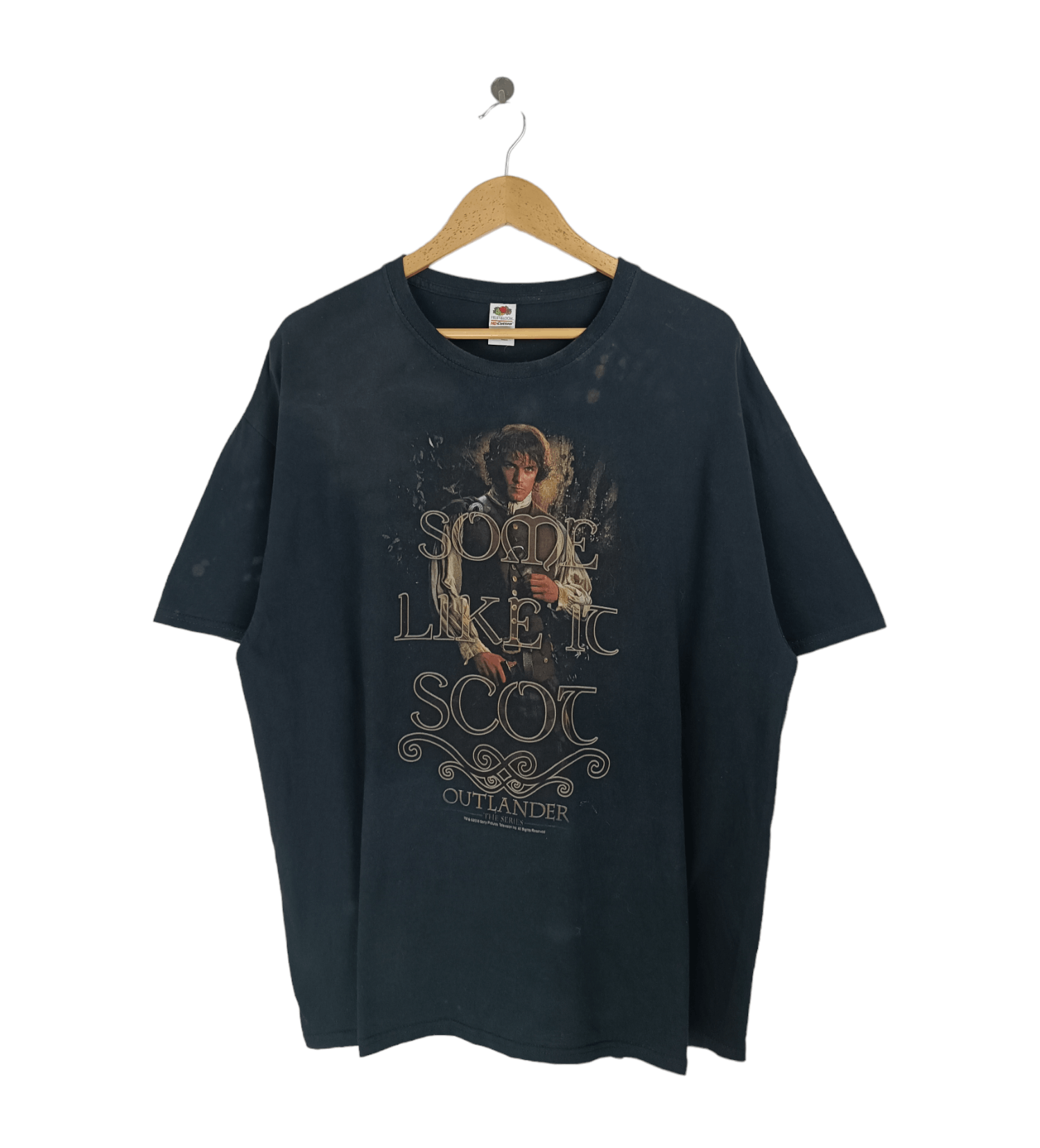 Vintage VINTAGE FADED OUTLANDER THE SERIES TEE CROWN BRIDGERTON Size US XL / EU 56 / 4 - 1 Thumbnail