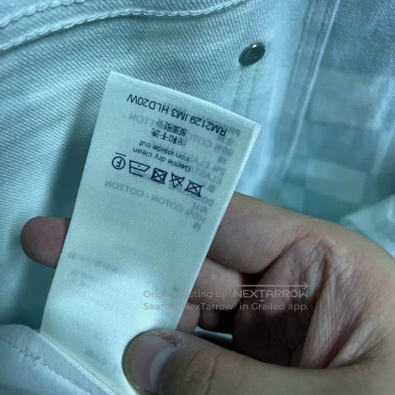 Louis Vuitton Louis Vuitton Checker Jeans Size US 33 - 4 Thumbnail
