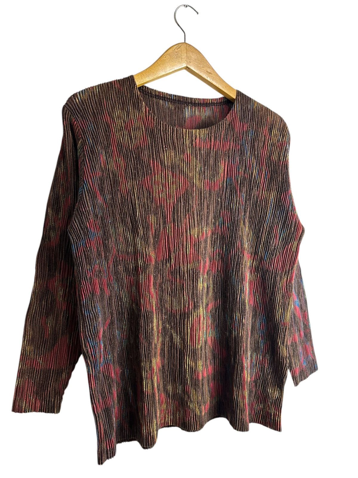Issey Miyake UNDEFINED ABSTRACT COLOUR PLEATS ISSEY MIYAKE YOHJI STYLE Size US M / EU 48-50 / 2 - 2 Thumbnail