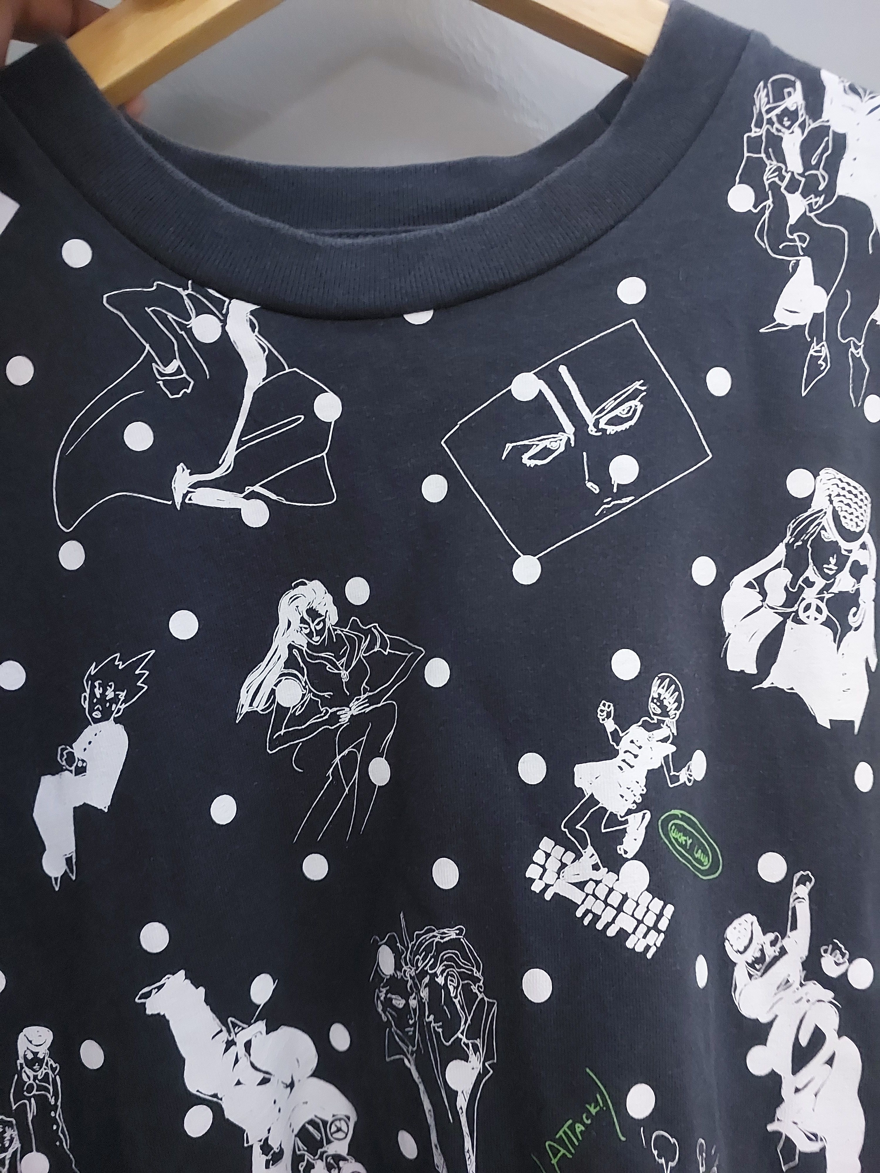 Anime JOJO'S BIZARRE ADVENTURE ANIME EXHIBITION TEE Size US S / EU 44-46 / 1 - 6 Thumbnail