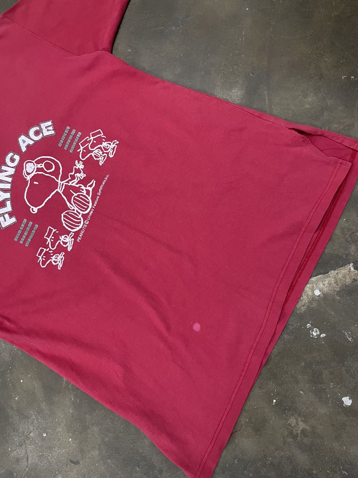 Vintage Peanuts Layered Flying Ace