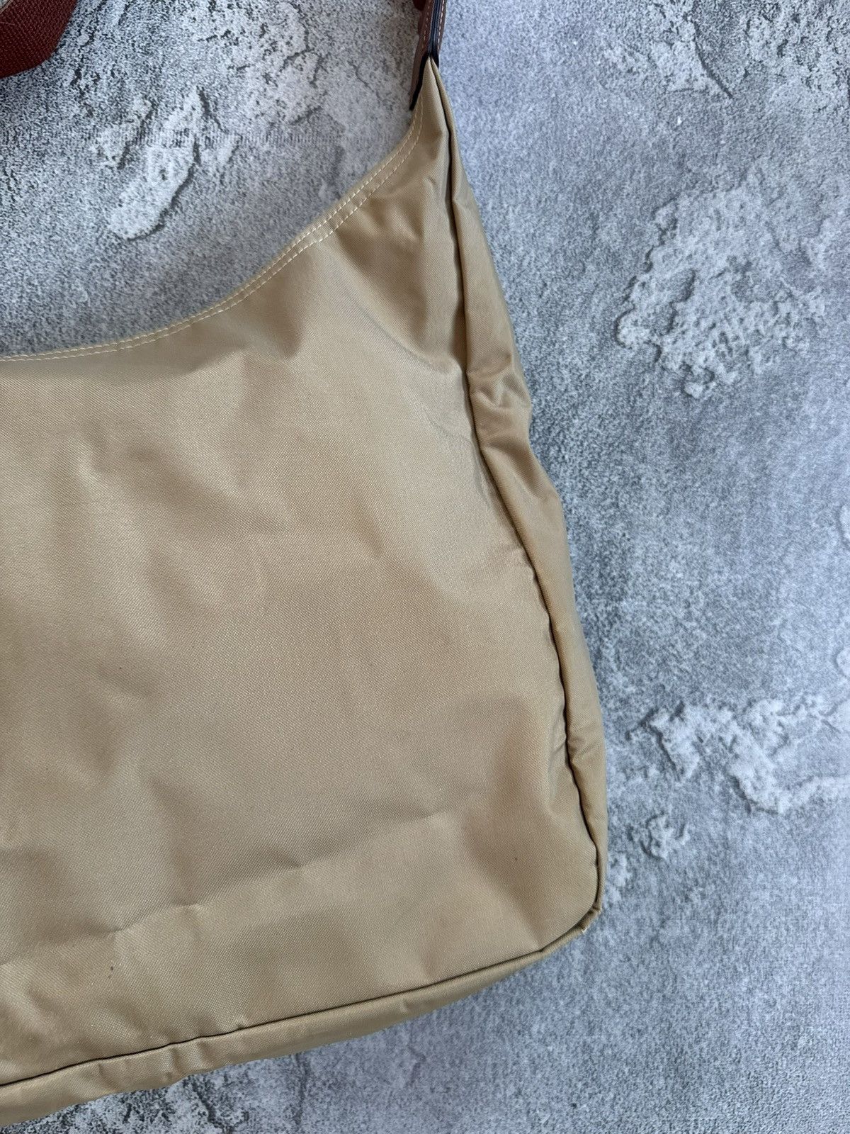 Longchamp Longchamp retro big shoulder baguette bag 💼 beige luxury Size ONE SIZE - 8 Thumbnail