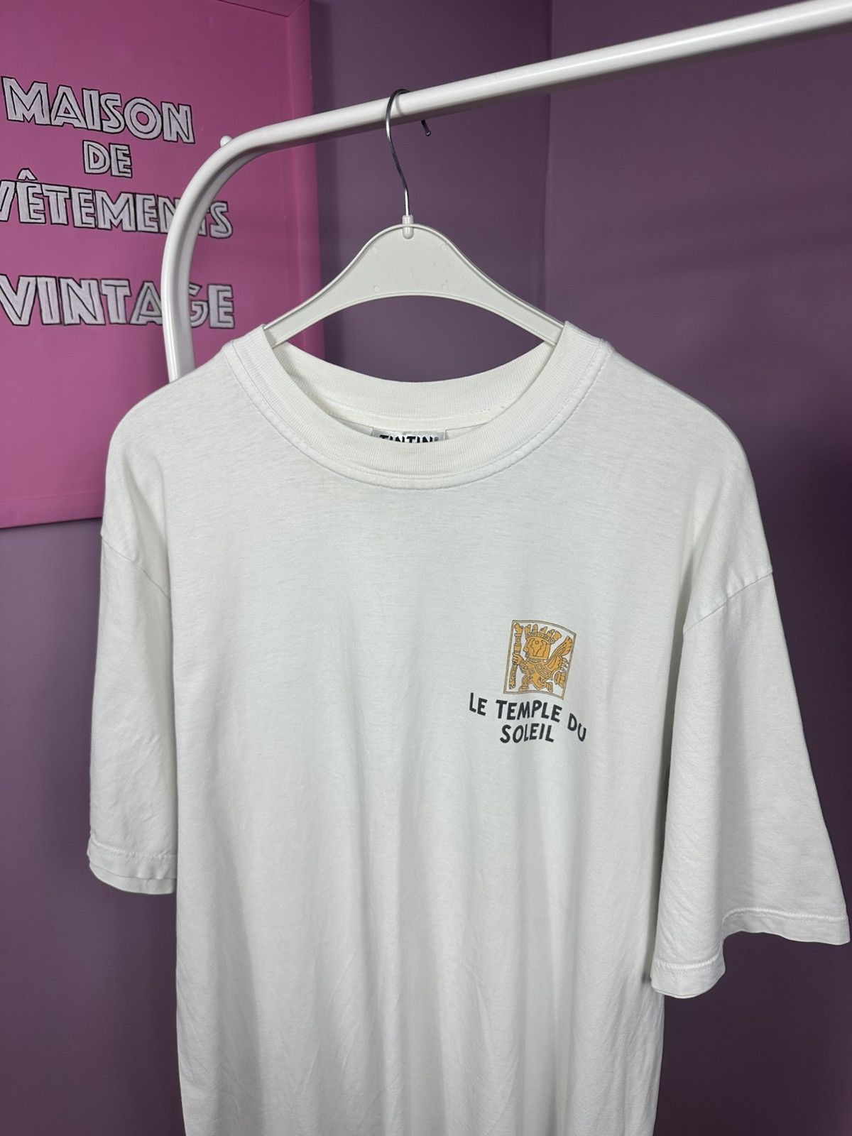 Other Vintage TinTin MoulinsArt 1996 Le Temple Du Soleil T-Shirt Size US L / EU 52-54 / 3 - 5 Thumbnail