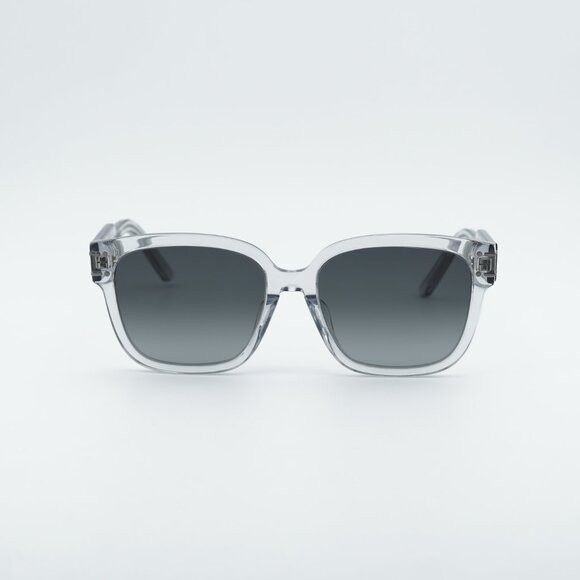 Dior Dior DIORSIGNATURE S7F 45A1 Sunglasses Grey Square Frame Size ONE SIZE - 6 Thumbnail