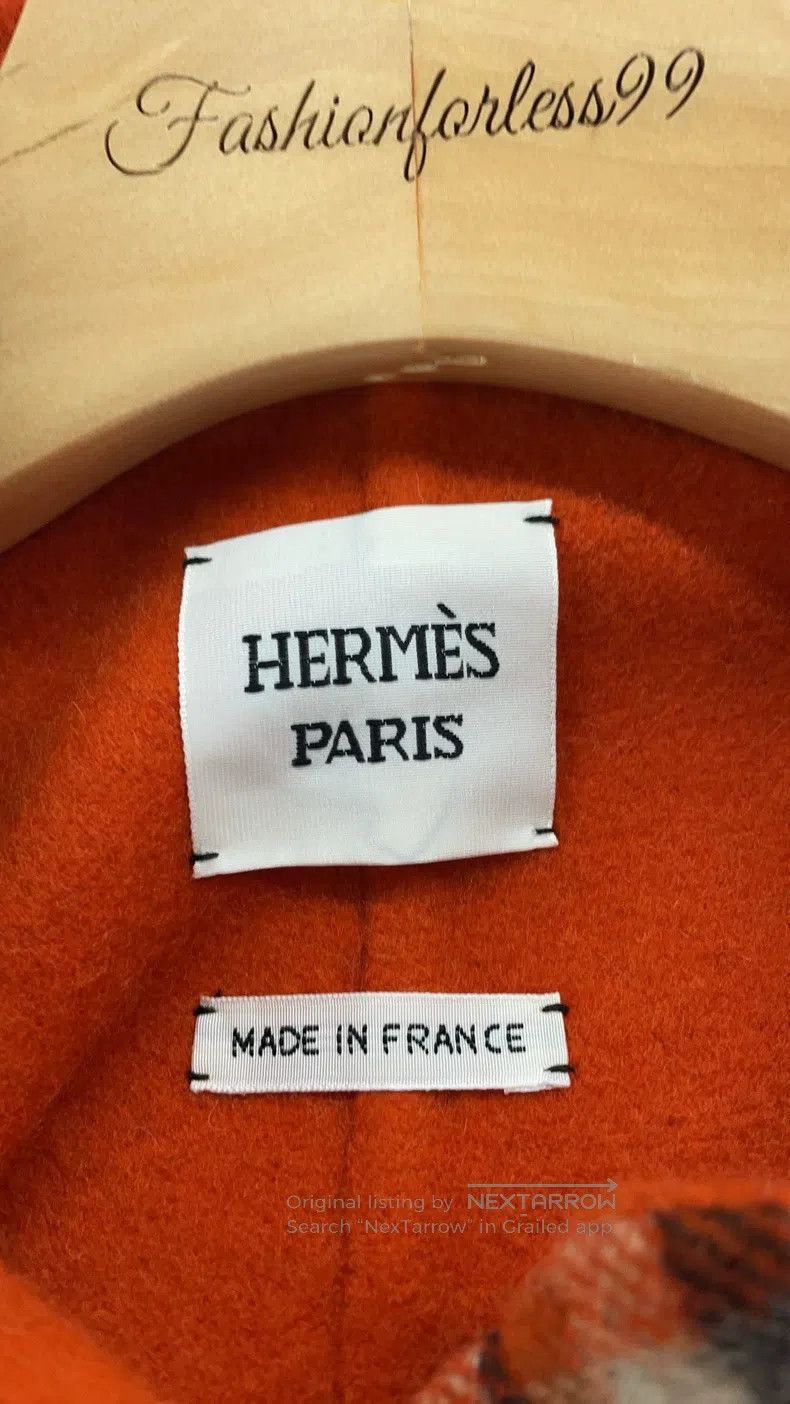 Hermes Hermes Multicolor Plaid Cashmere Coat Size XS / US 0-2 / IT 36-38 - 3 Thumbnail
