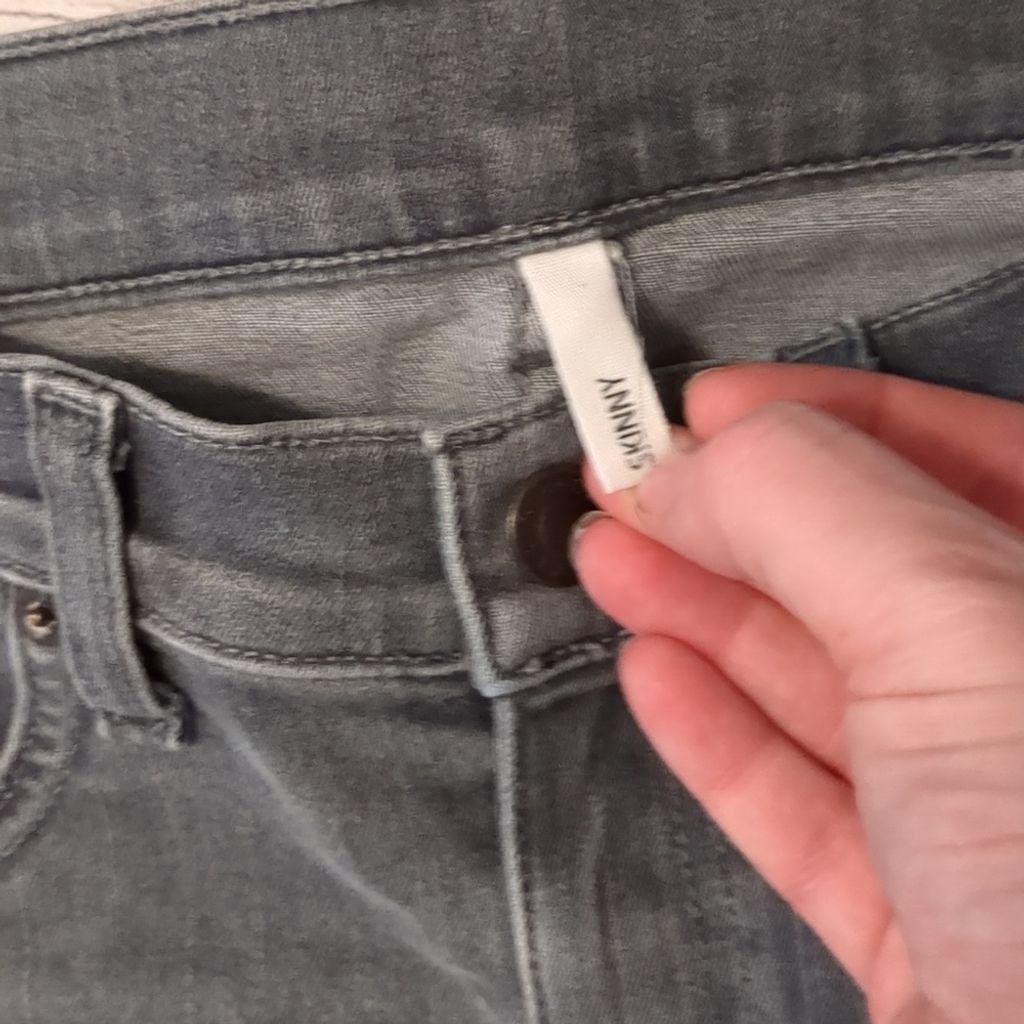 Rag & Bone Rag & bone gray skinny jeans size 27 Size 27" / US 4 / IT 40 - 2 Thumbnail