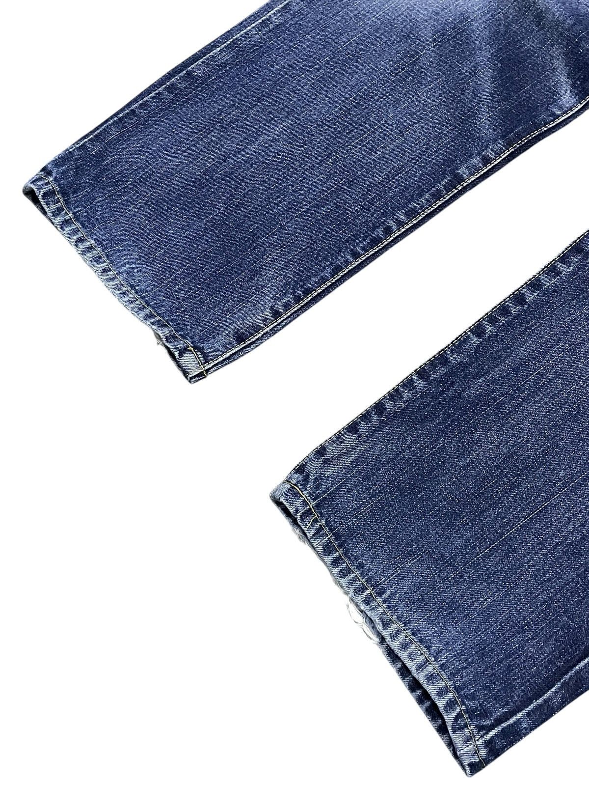 Edwin Rare Edwin 505 Z Selvedge Buckle Back Baggy Loose Jeans Size US 34 / EU 50 - 9 Thumbnail