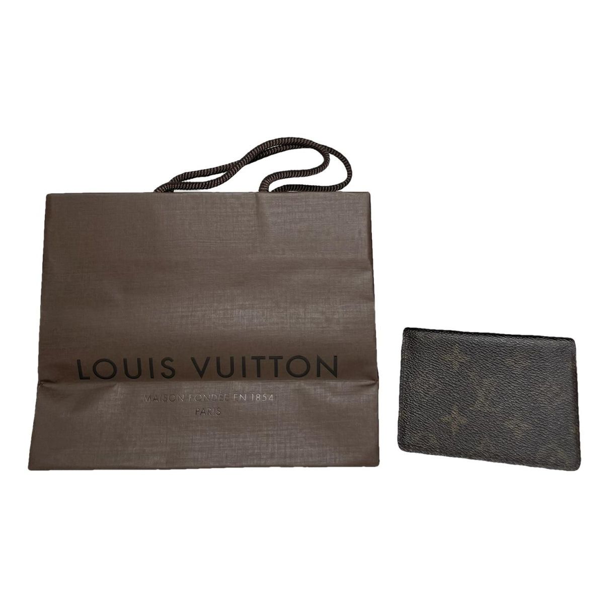 Louis Vuitton Brown Leather Purse Size ONE SIZE - 1 Thumbnail
