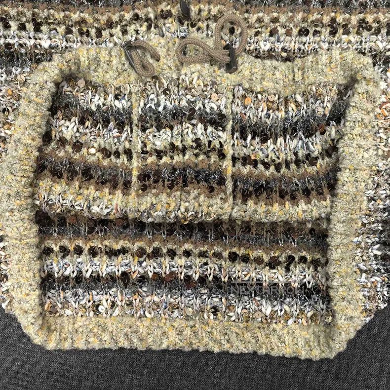 Brunello Cucinelli Brunello Cucinelli 23FW Heavyweight Scale Woven Gradient O Size XS / US 0-2 / IT 36-38 - 6 Thumbnail