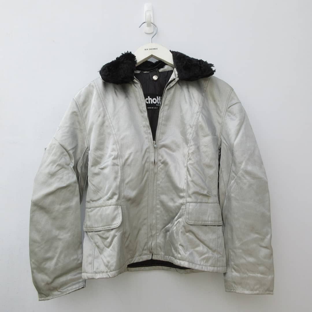Schott Vintage SCHOTT perfecto Sherpa Flight Jacket aviator Schott Size US S / EU 44-46 / 1 - 1 Thumbnail