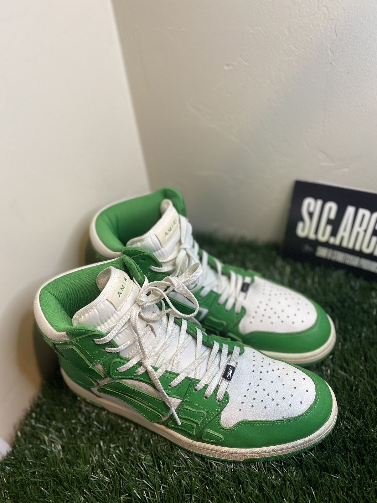 Amiri Men's Skel-Top High “Green” Size US 10 / EU 43 - 2 Thumbnail