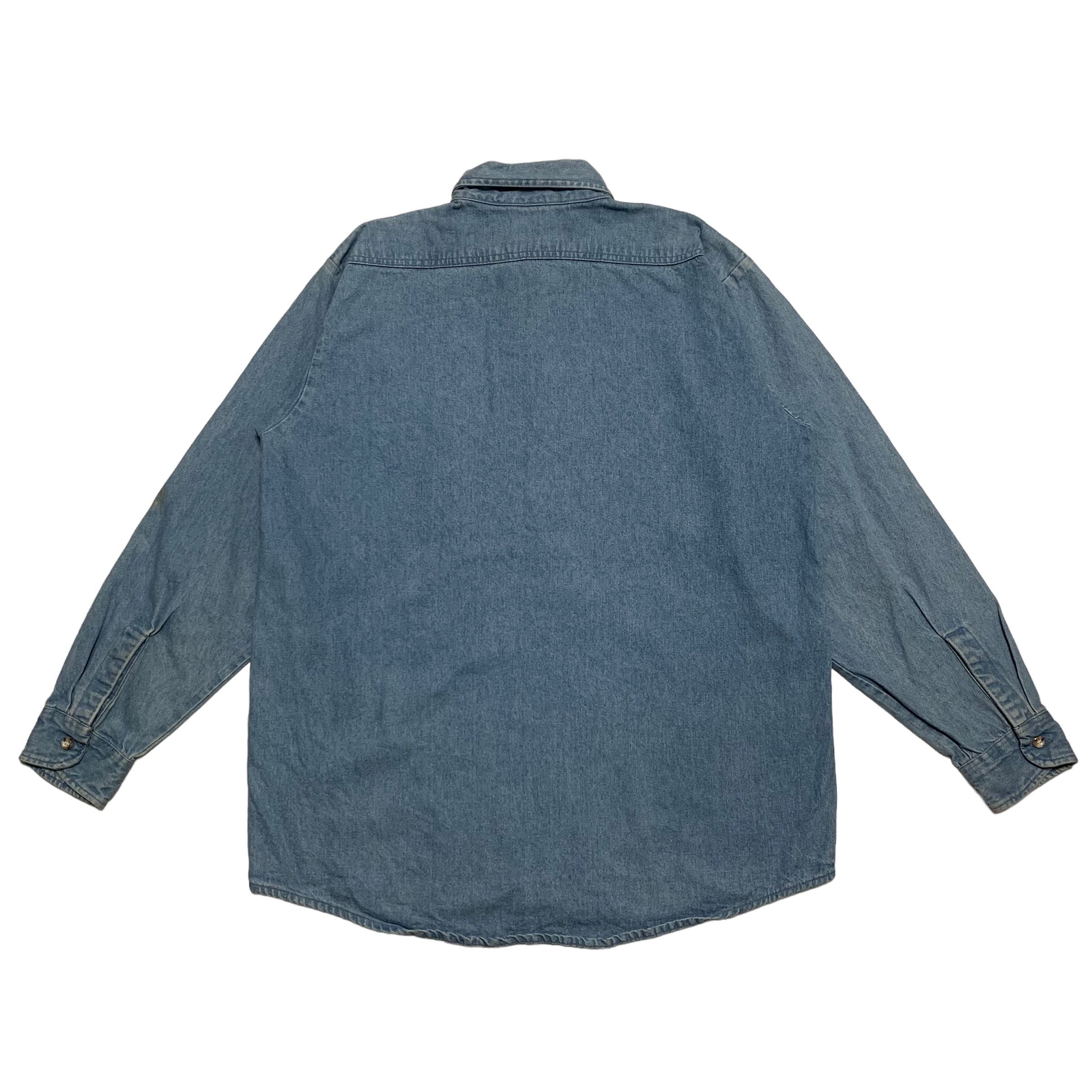 Oshkosh Vintage 70s Oshkosh Denim Shirt Size US L / EU 52-54 / 3 - 8 Thumbnail