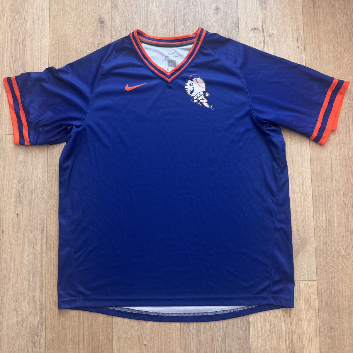 Nike Nike Jersey Shirt Men’s XXL Blue Orange Size US XXL / EU 58 / 5 - 1 Thumbnail