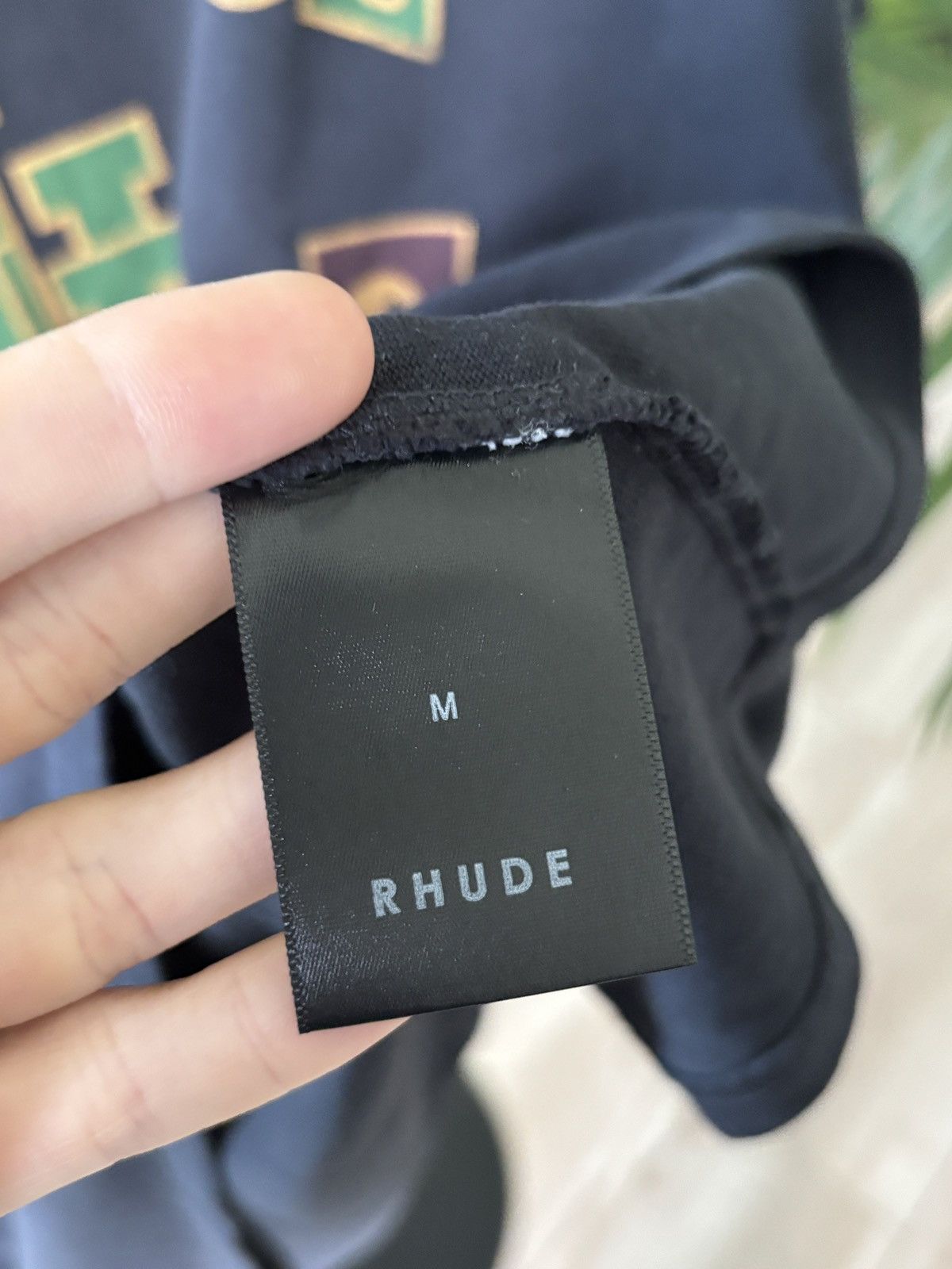 Rhude RHUDE MOONLIGHT UNIVERSITY LOGO TEE Size US M / EU 48-50 / 2 - 6 Thumbnail